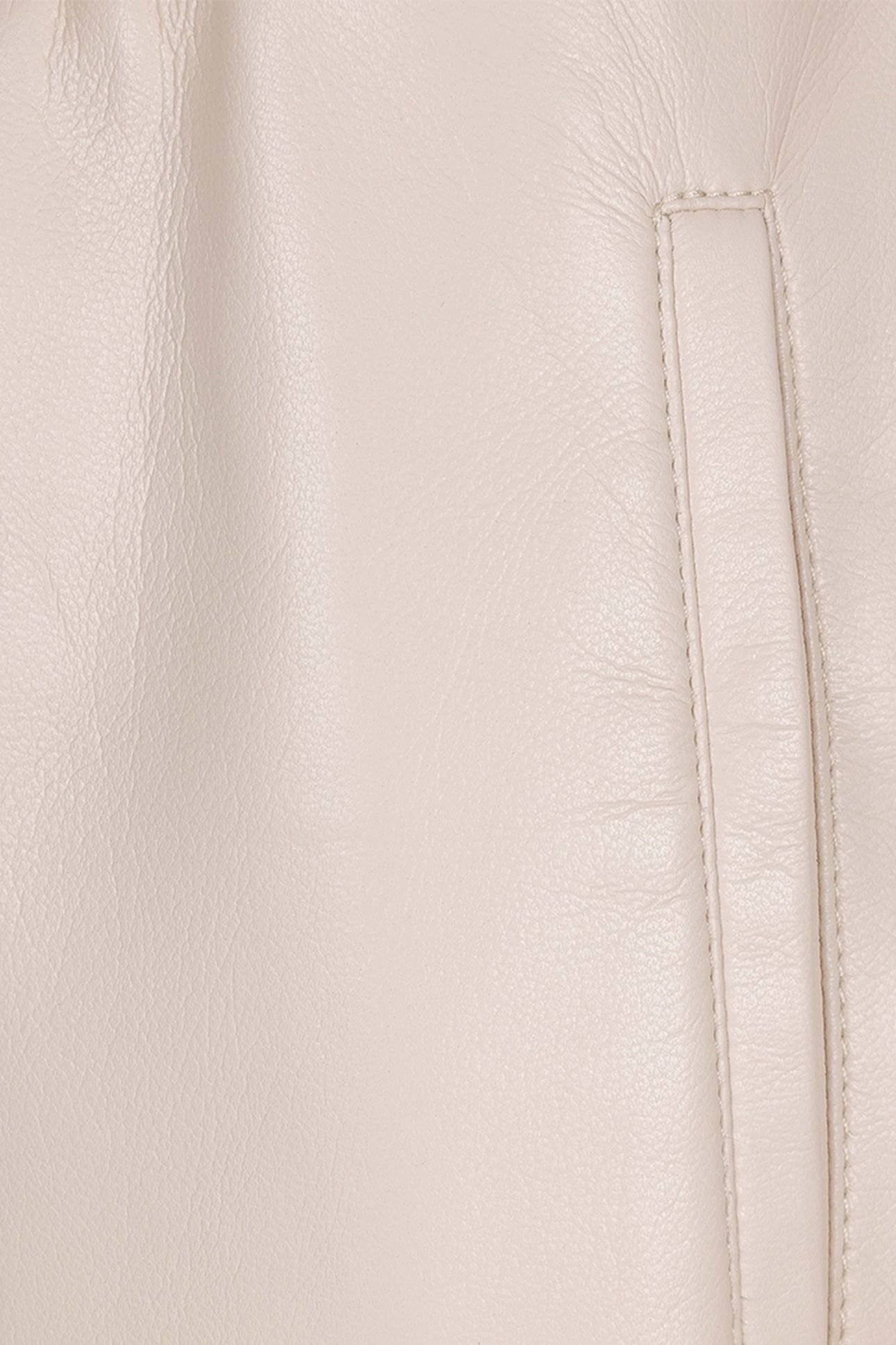 TROUSERS SUPER SOFT VEGAN LEATHER SAND 8