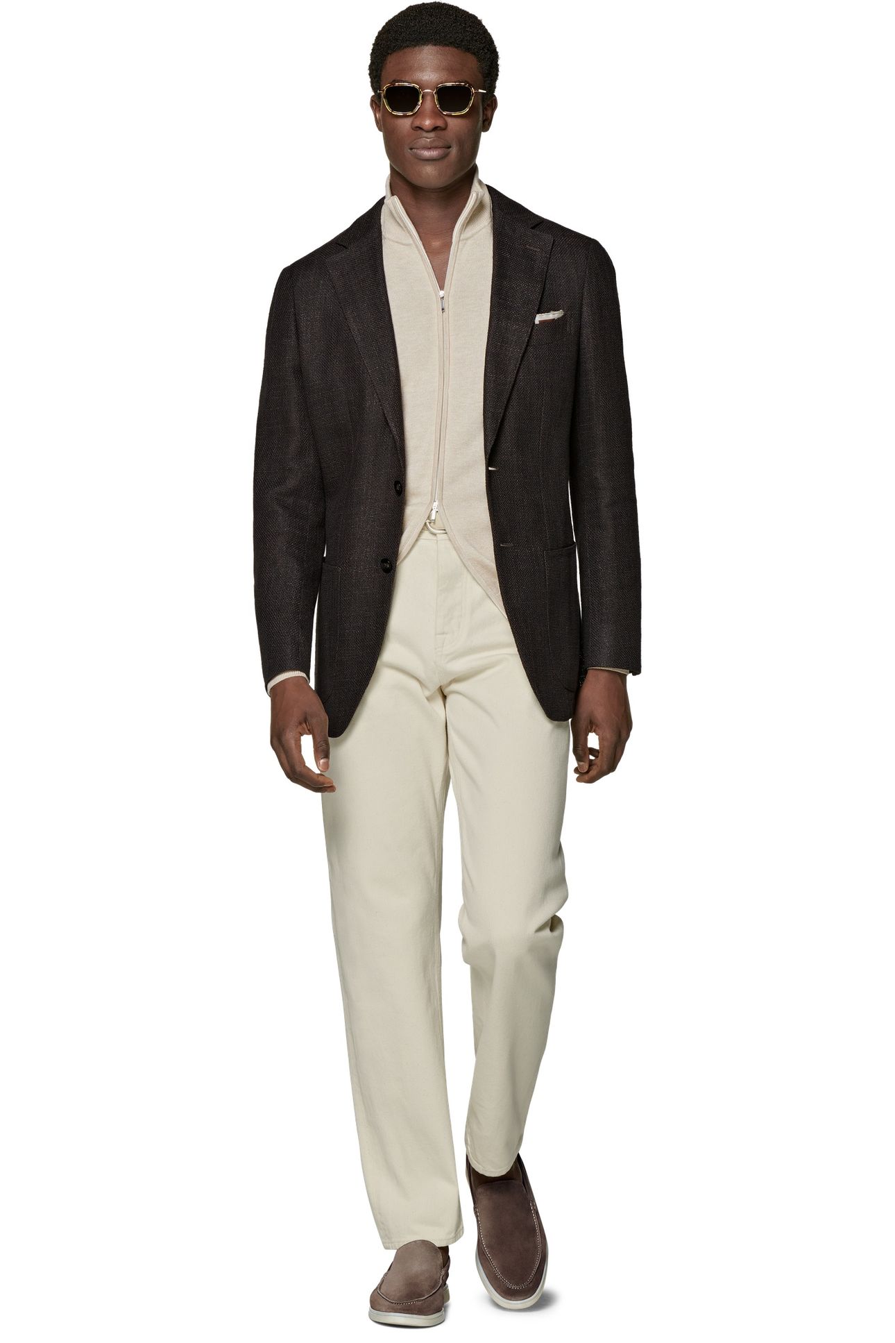 JACKET-DARK-BROWN BLAZERS DARK BROWN 3