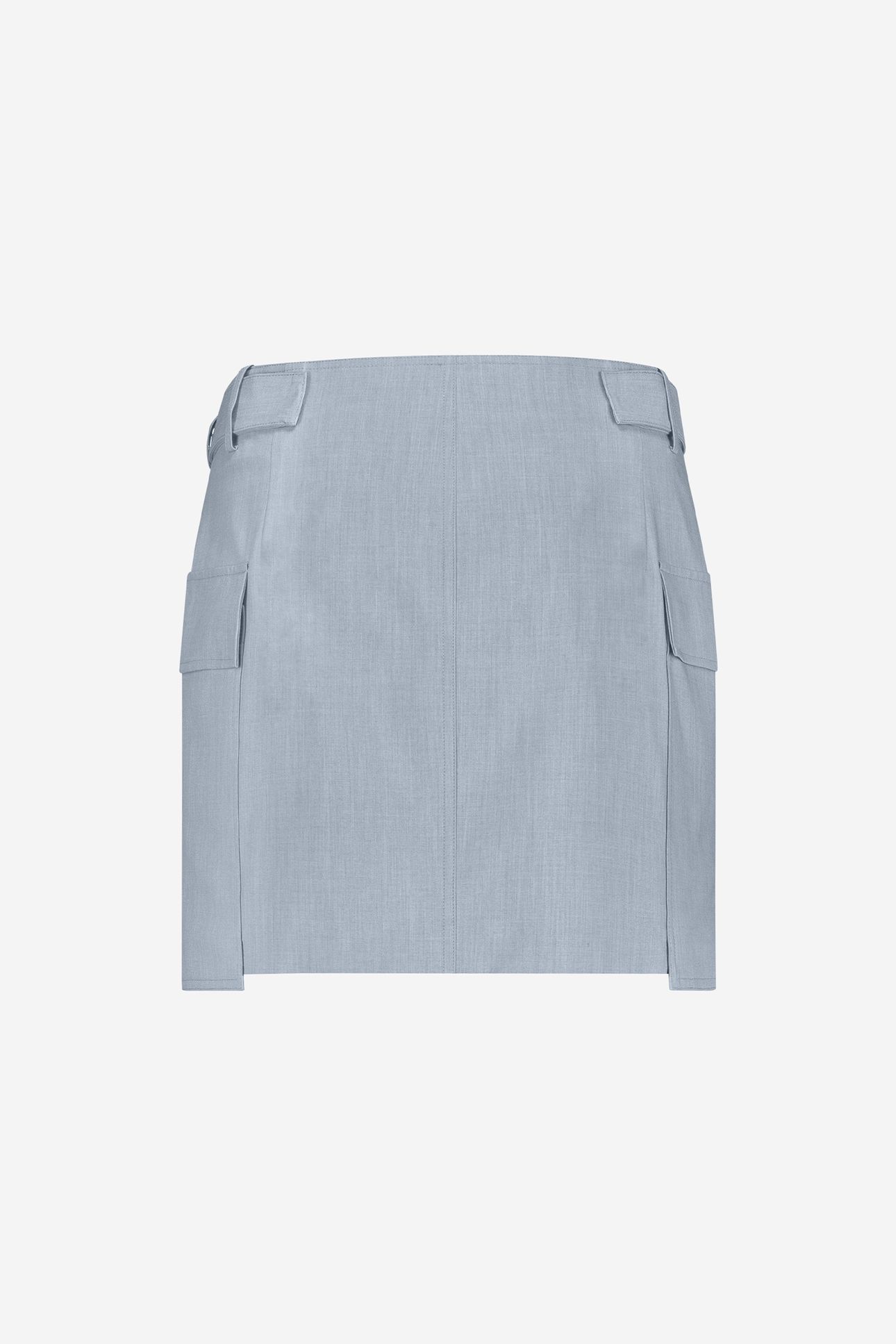 ISLIA SKIRT GREY BLUE 3