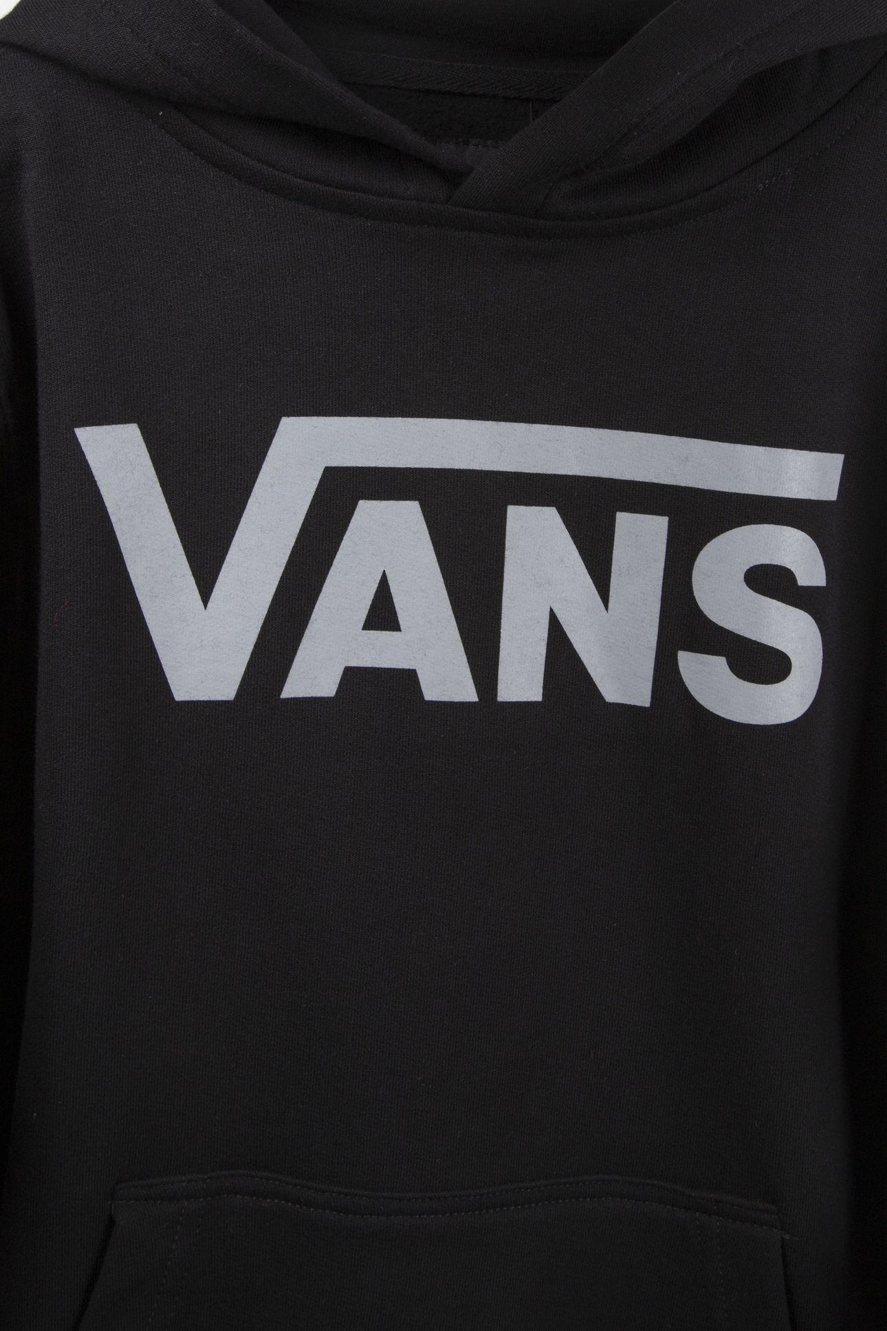 BOYS CLASSIC VANS PO-B BLACK 2 4