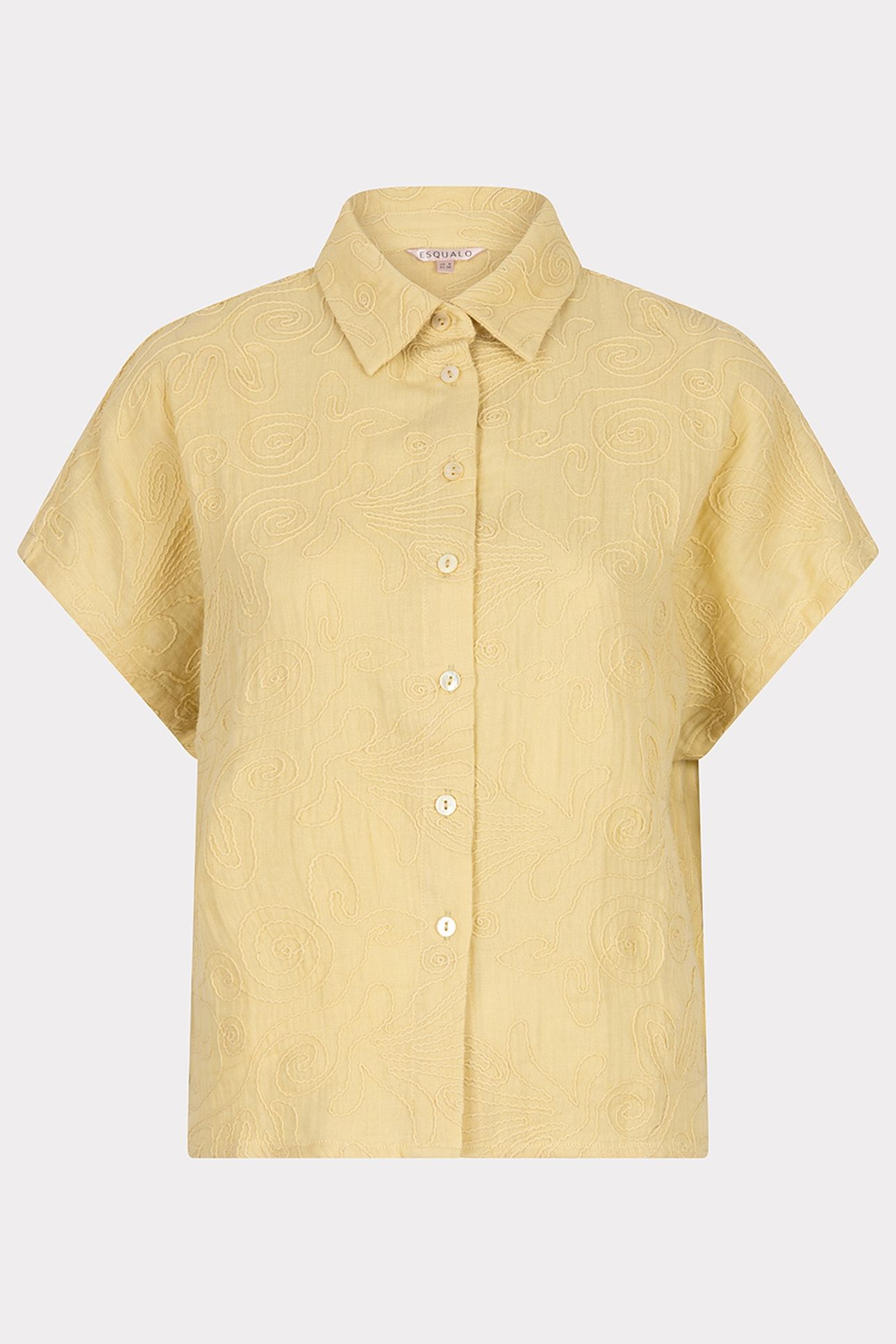 BLOUSE CROPPED 3D EMBROIDERY LEMON PIE 4