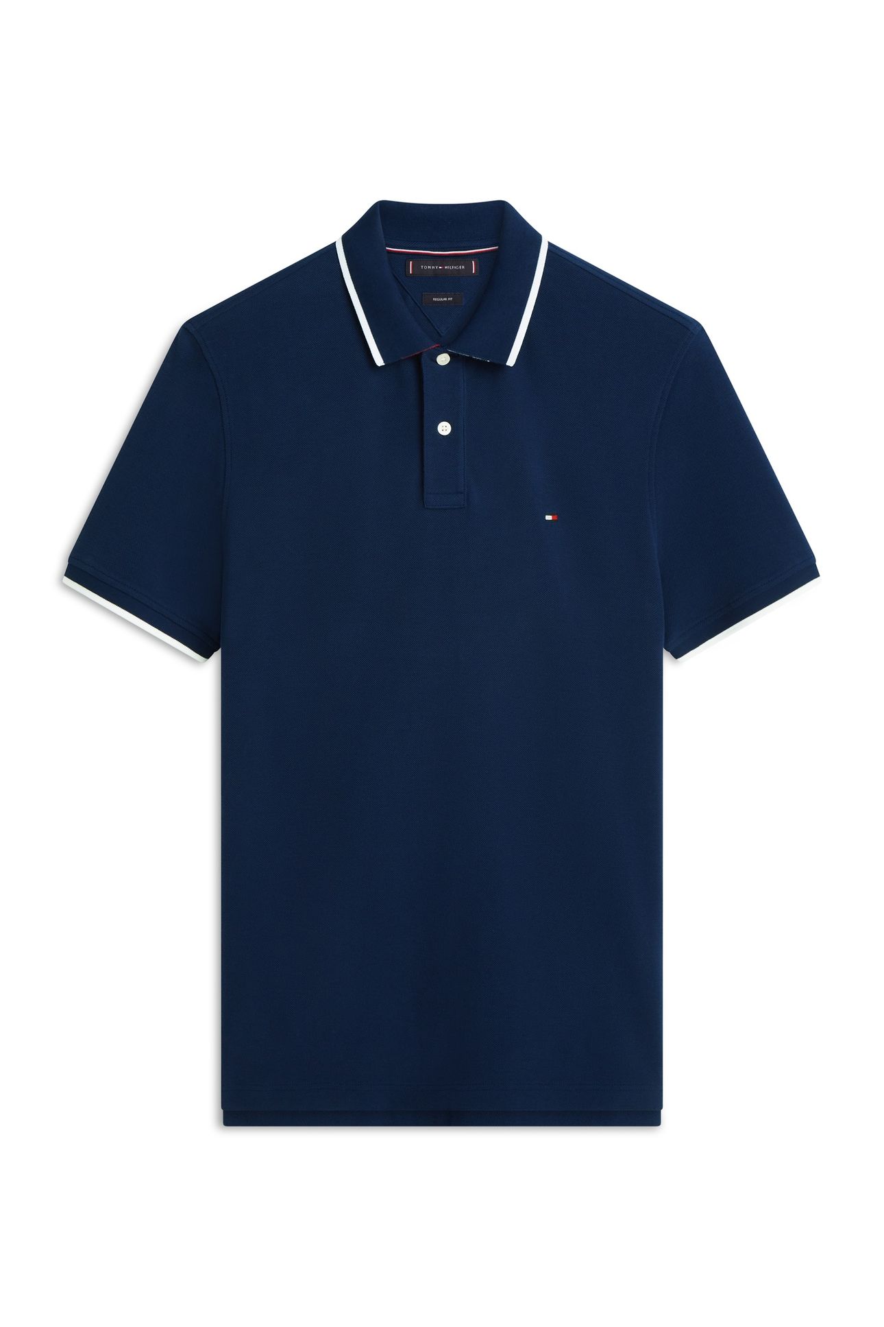 PIQUE UNDERCOLLAR POLO CARBON NAVY 4