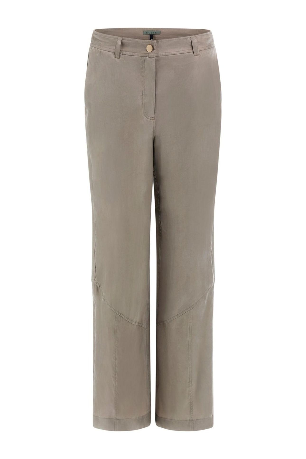 GUESS ECO ENORA STRAIGHT PANT SAGE LEAF 1
