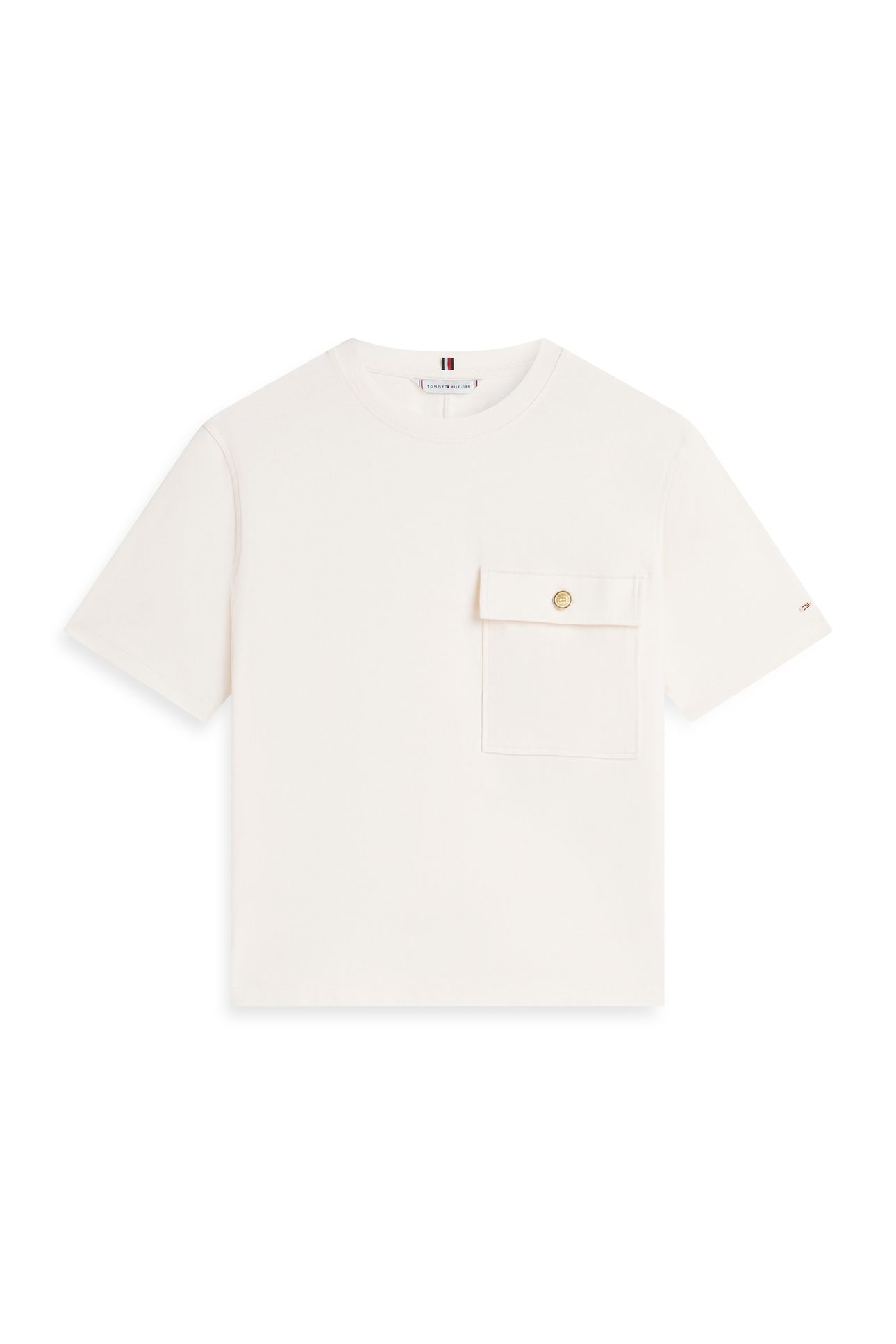GOLD BUTTON LONG SS CALICO 4