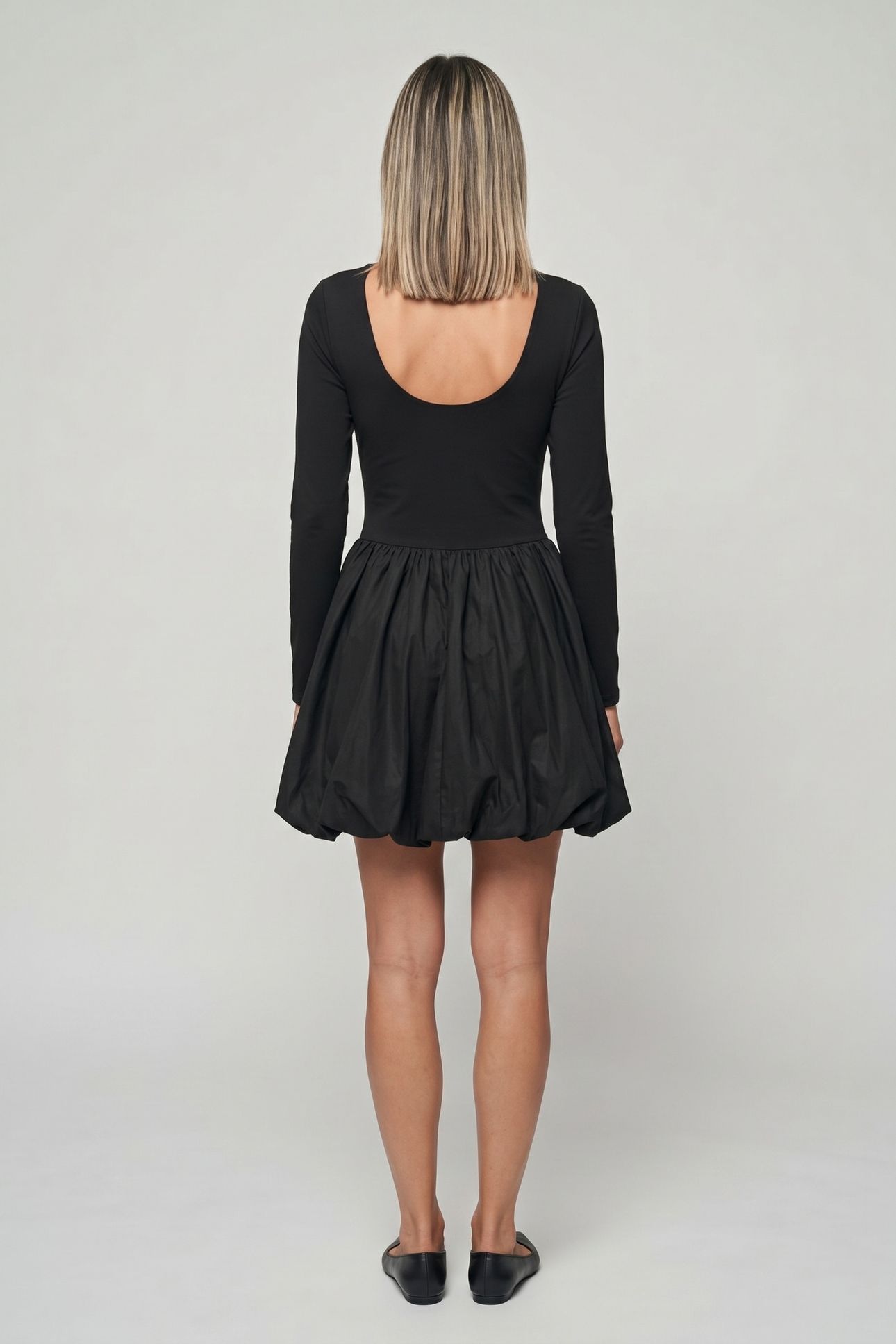 THEA DRESS BLACK 2