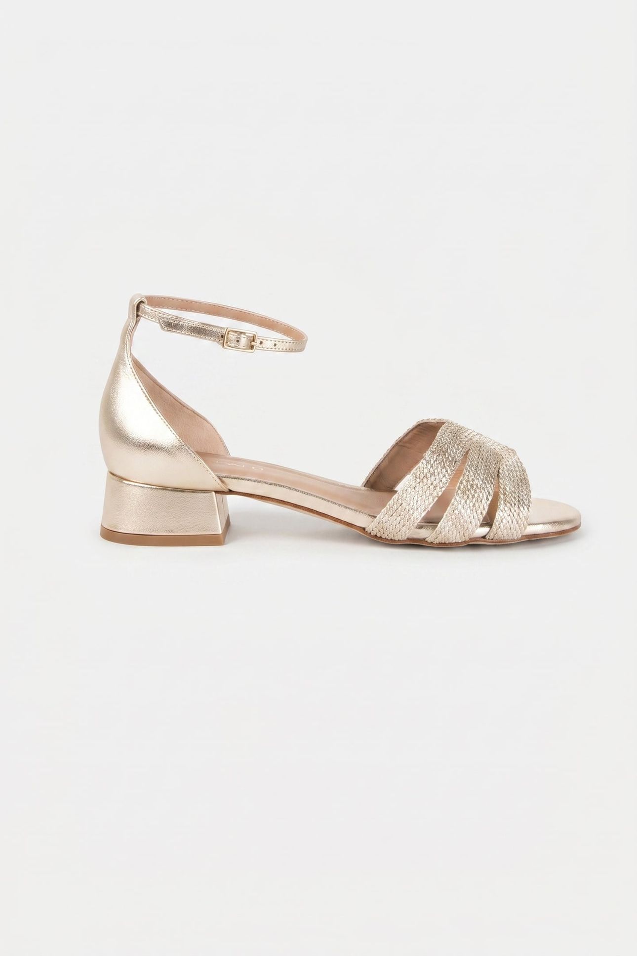 SYLVIE FORMAL SANDALS CHAMPAGNE 1