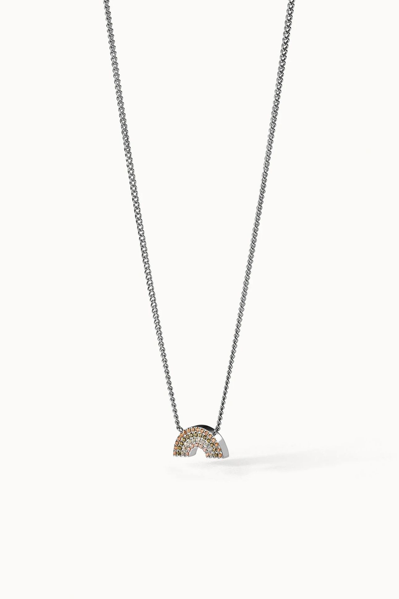 RAINBOW LOVE KETTE SILVER 4