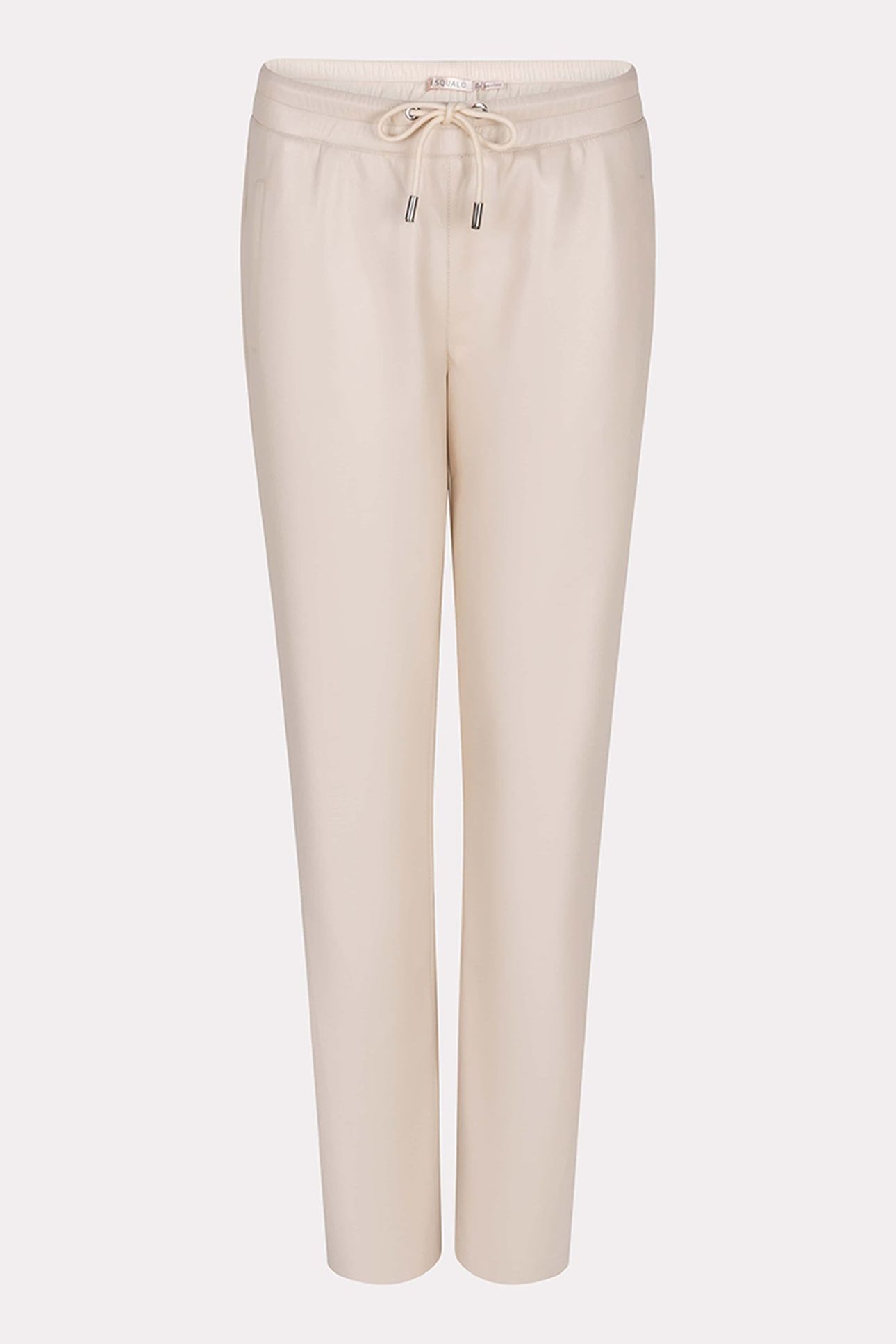 TROUSERS SUPER SOFT VEGAN LEATHER SAND 5