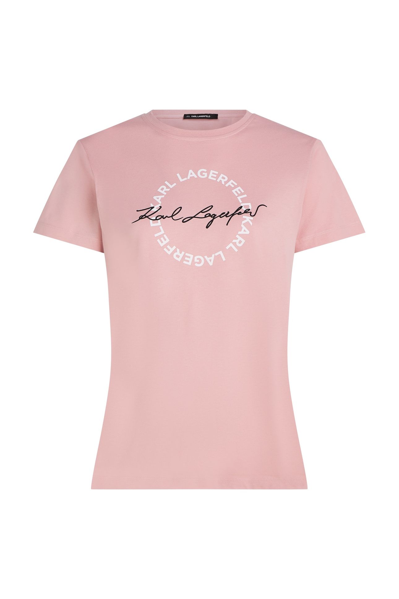 CIRCLE LOGO T-SHIRT PINK NECTAR 1