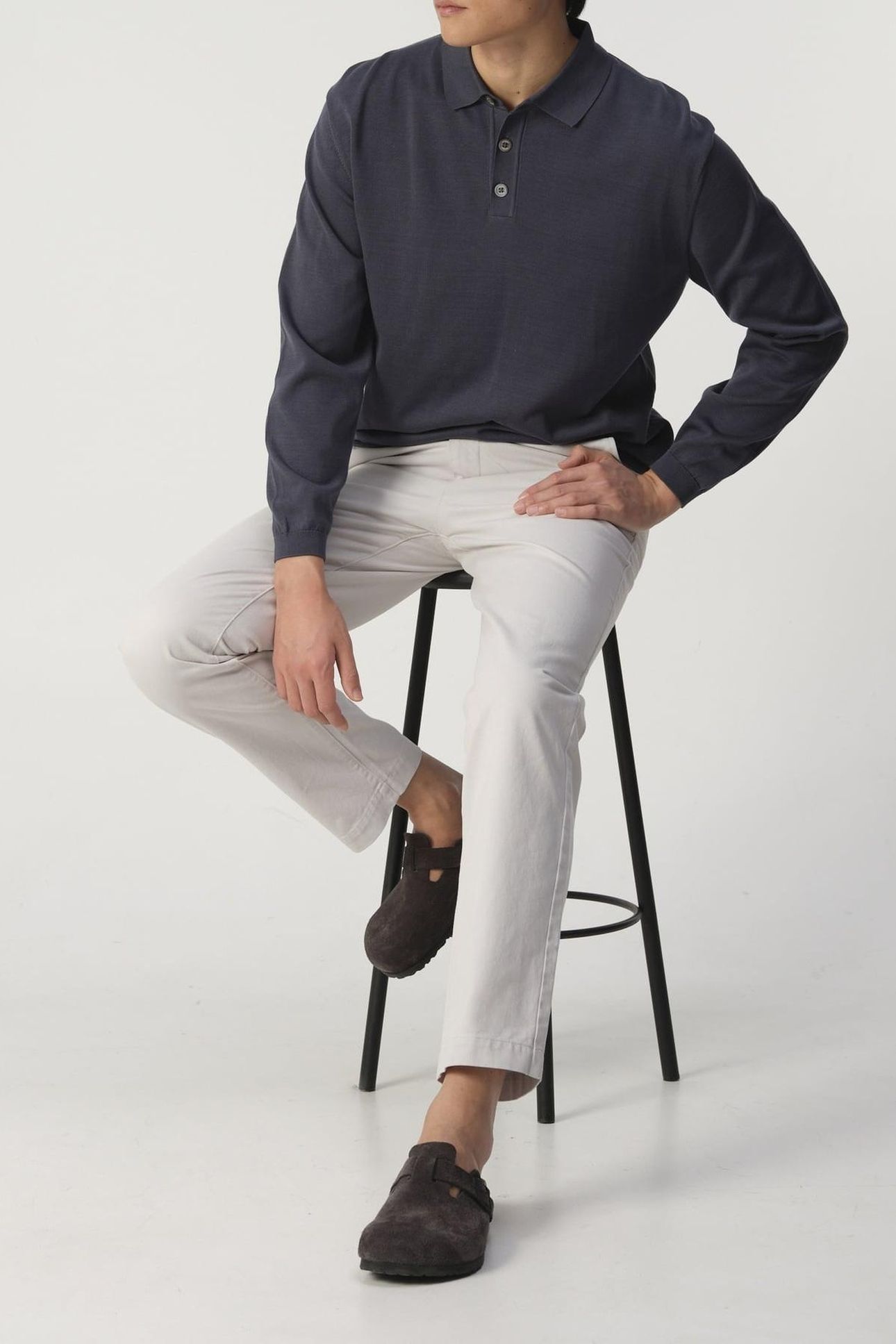 '- BENTON PANTS GREY 3