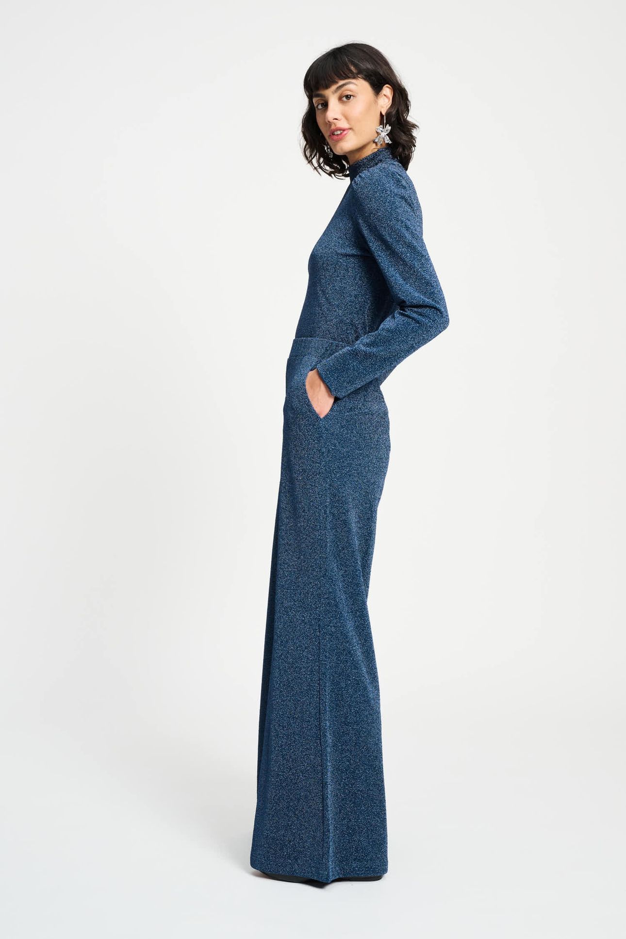 PANTS - GLITTER DAWN BLUE 4