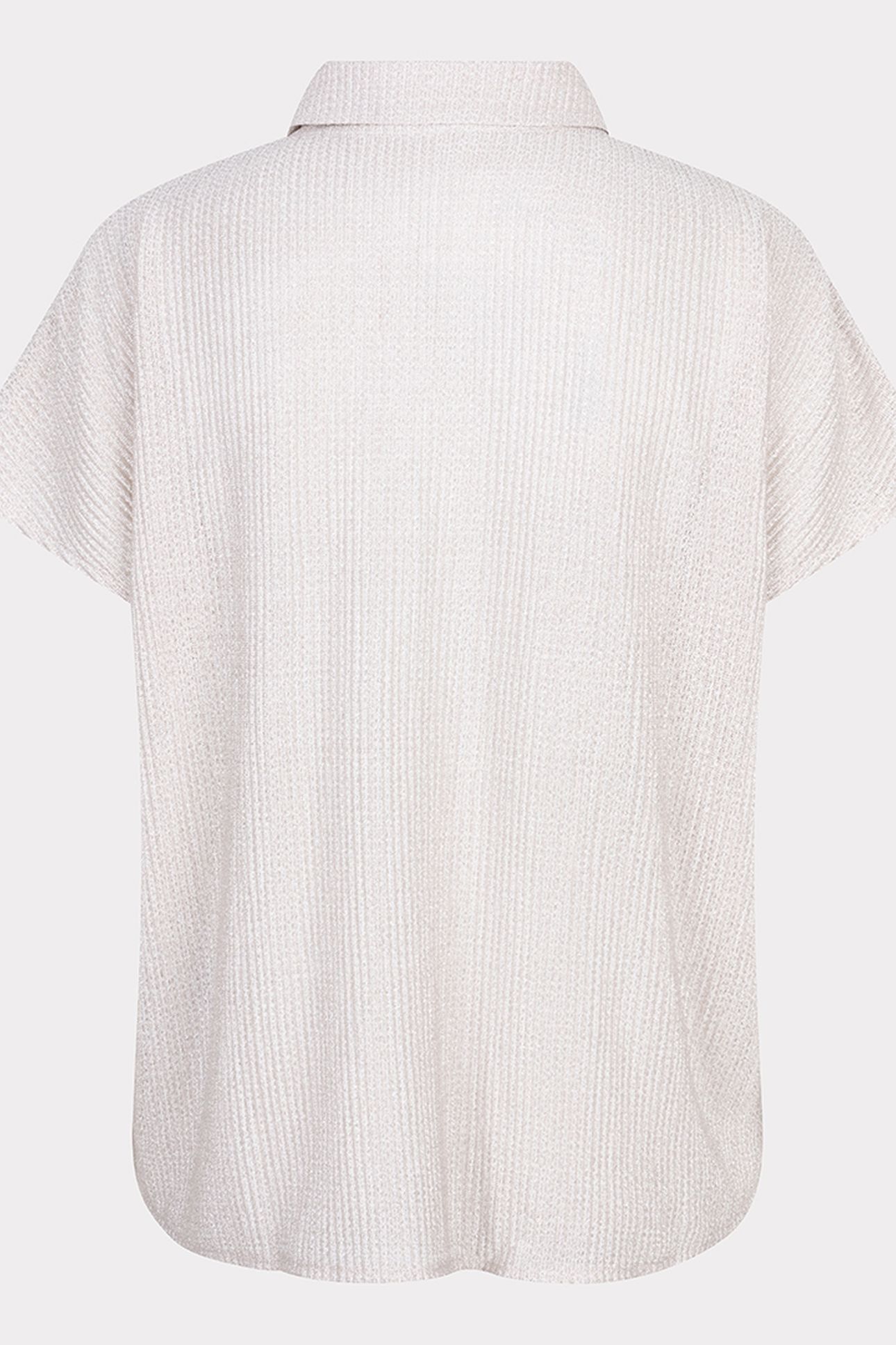 BLOUSE PLISSE GLITTER CHAMPAGNE 6