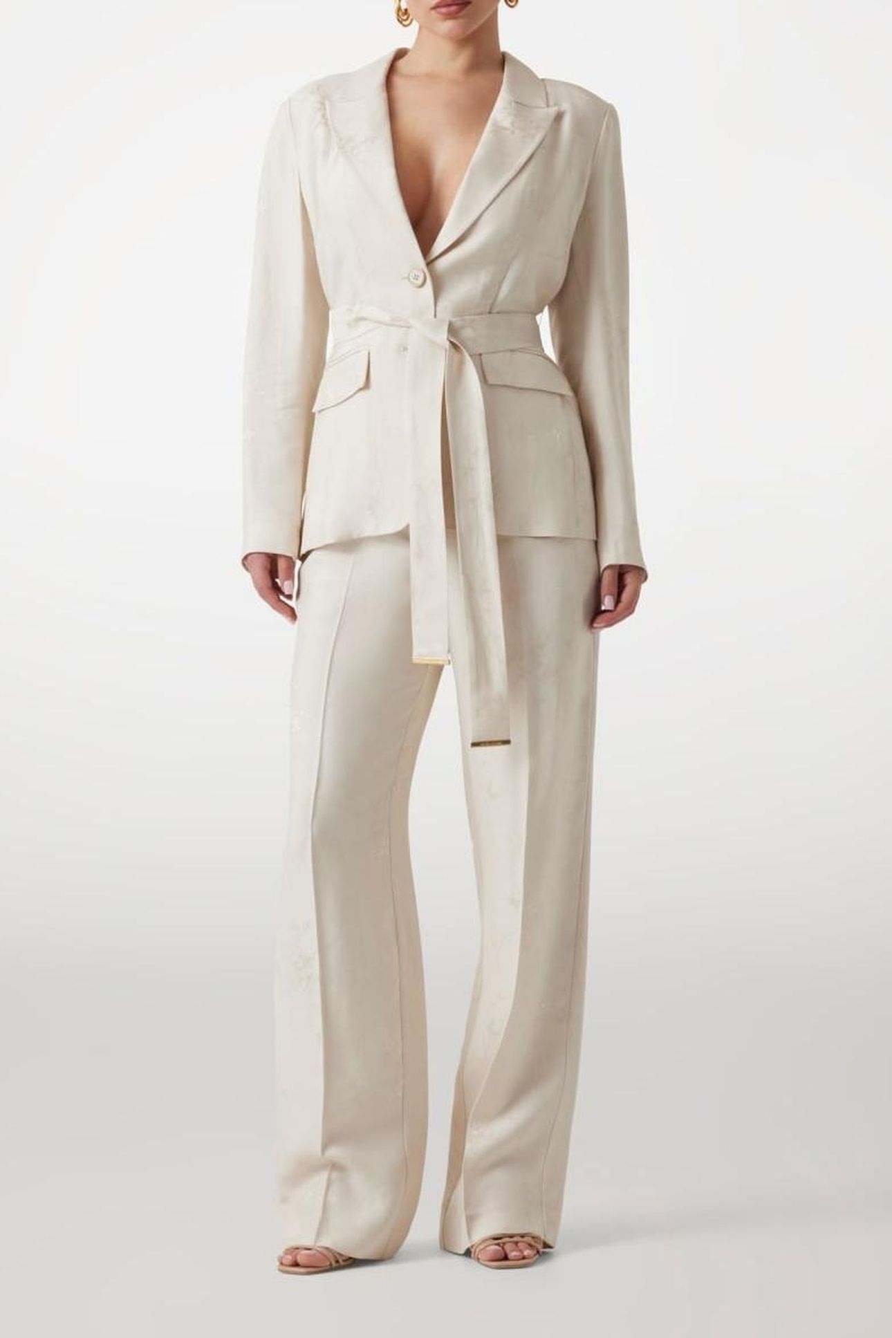 WHITNEY BELTED SUIT DREAMY MOON MULTI 1