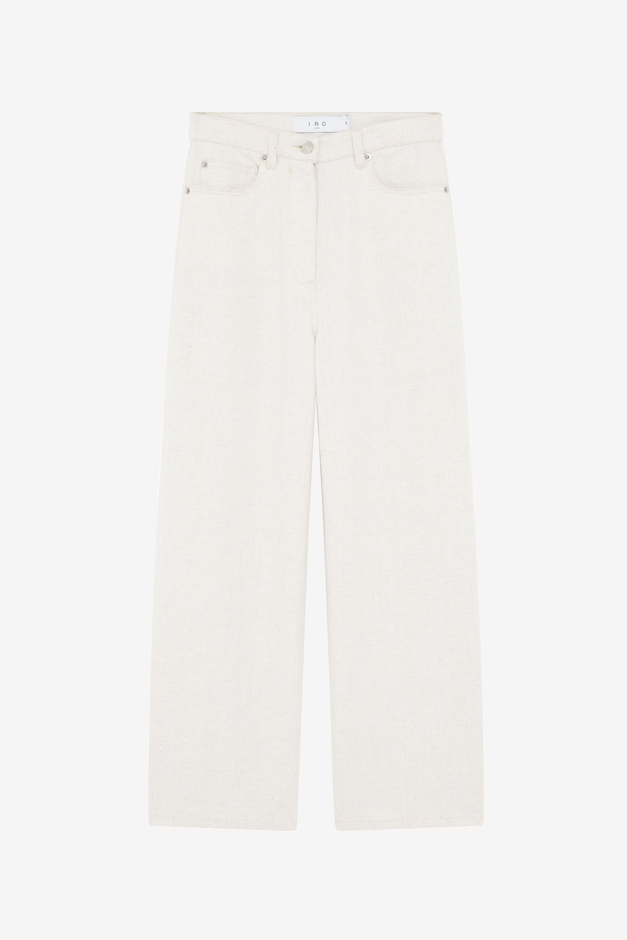 MARTINE TROUSER BEIGE/ NATURAL WHITE 5
