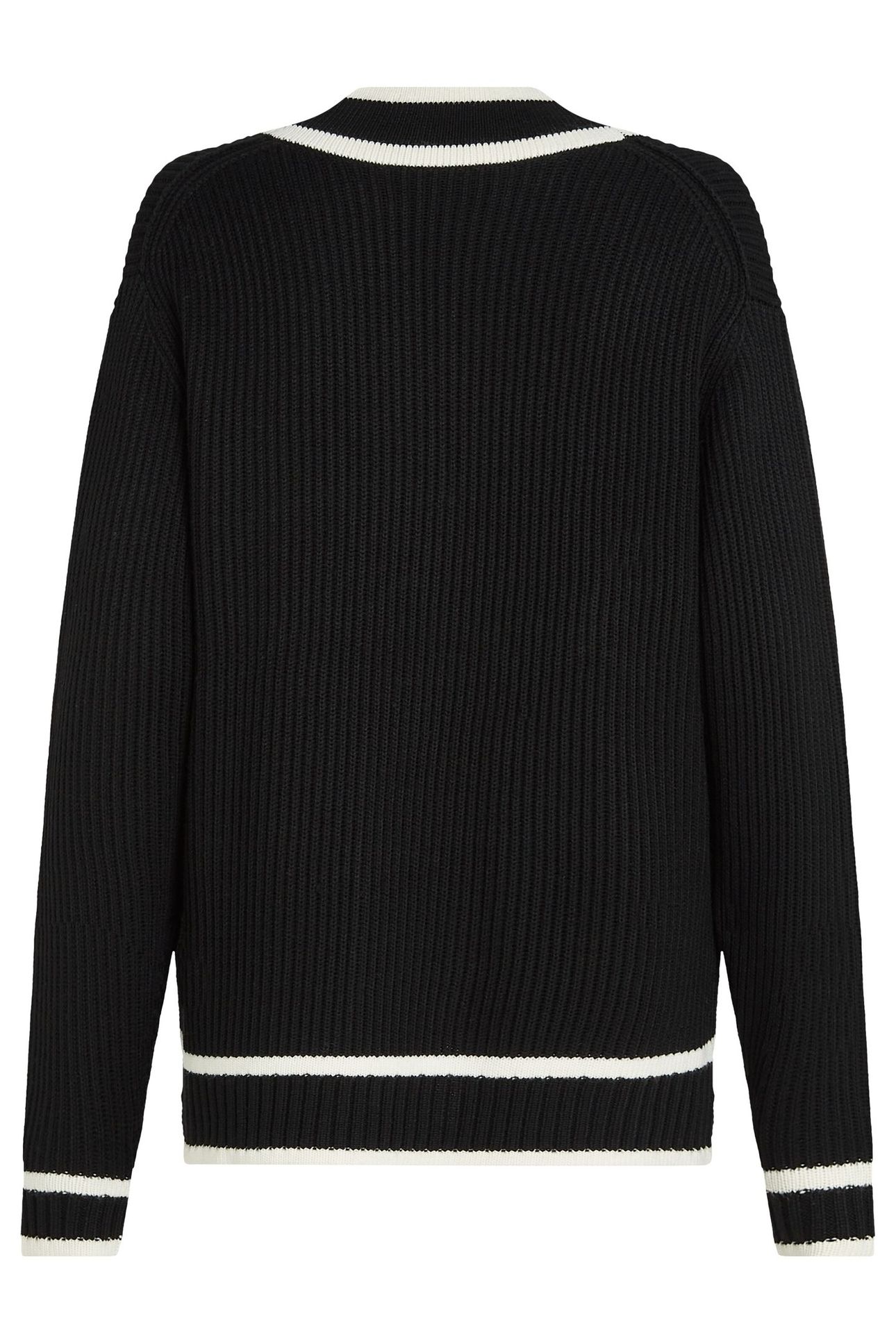 SOUTACHE AUTOGRAPH CARDIGAN BLACK 5