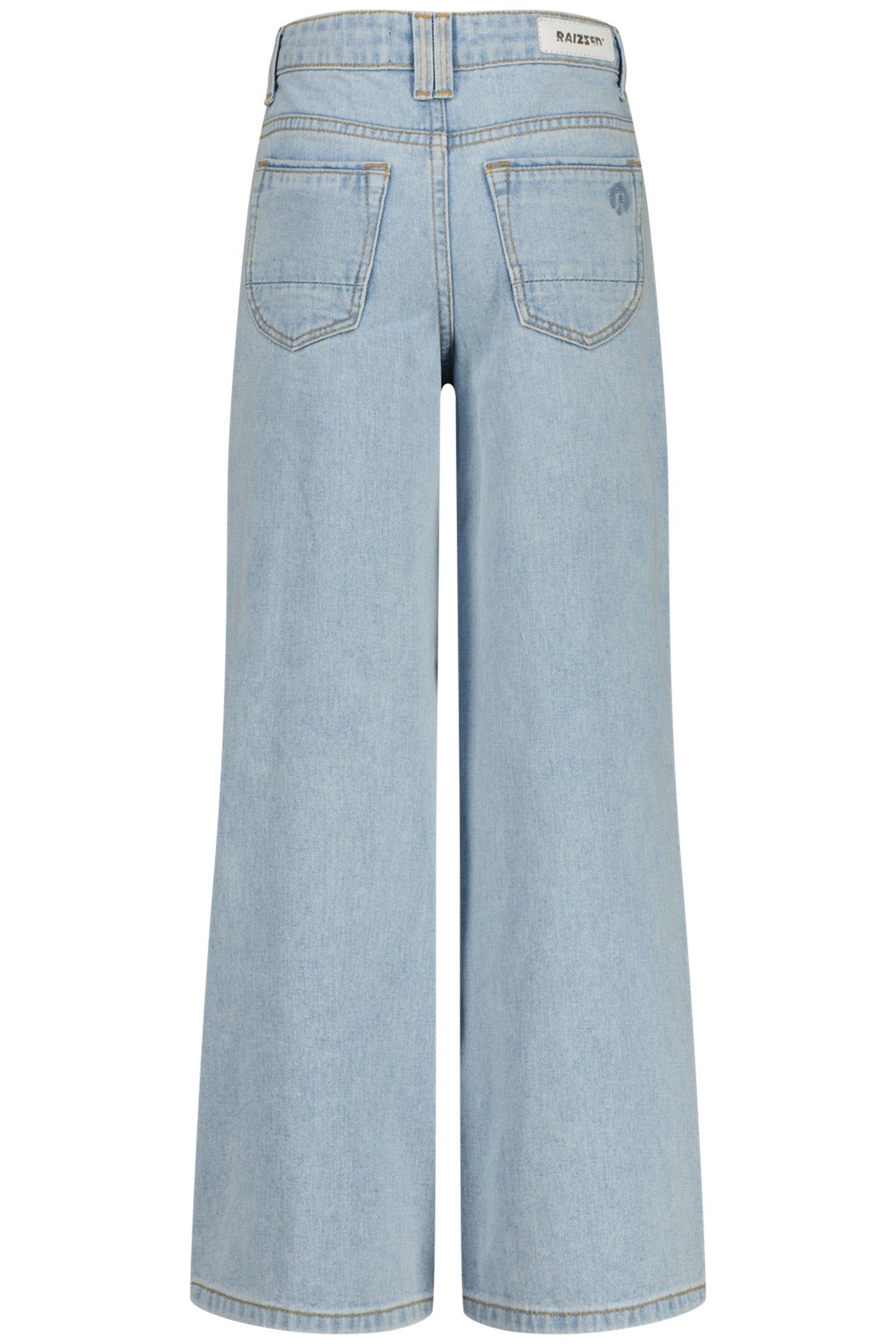 GIRLS MONACO STUD JEANS LIGHT BLUE STONE 2
