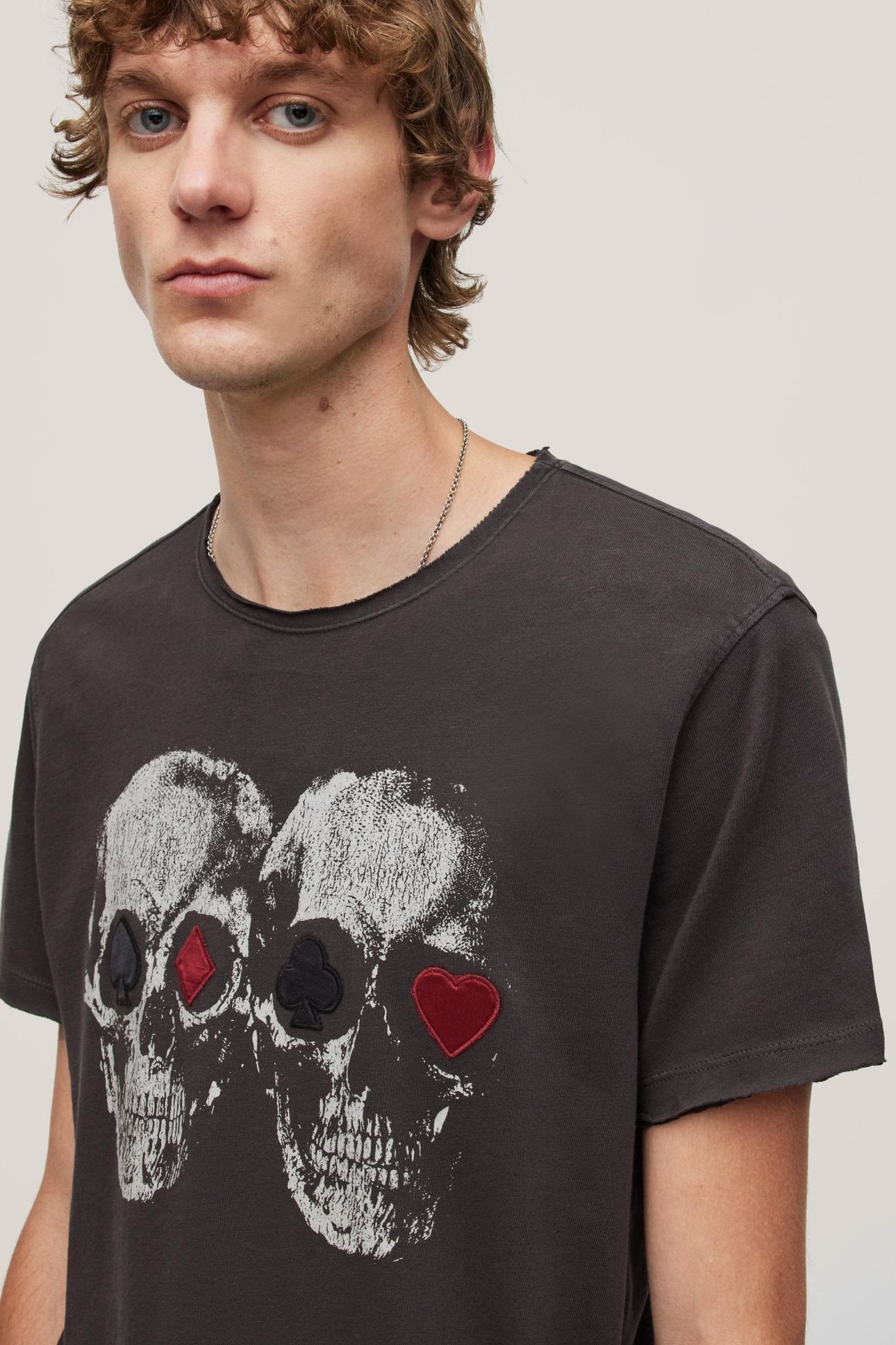 SS RAW EDGE TEE - DOUBLE COAL 3