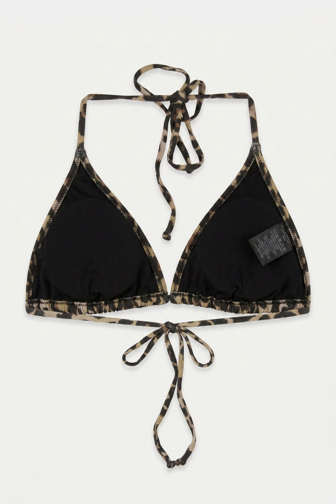 ISA TRIANGLE BIKINI TOP BEIGE 4