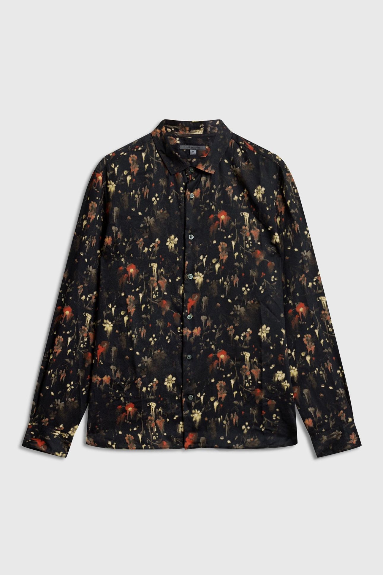 ROSS LS SHIRT DARK BROWN 2