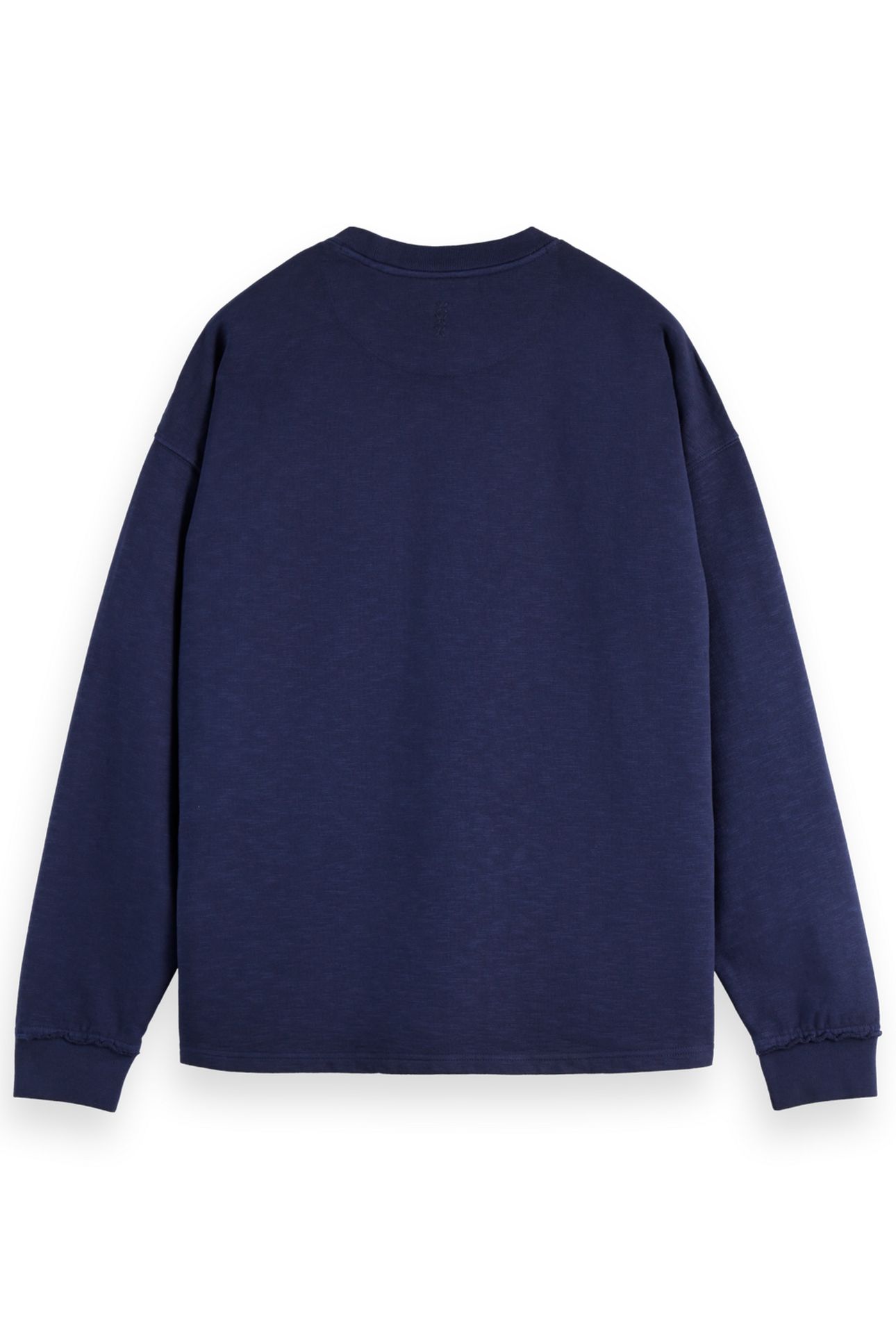 3 CROSSES GARMENT-DYED SWEATSHIRT PEACOAT 2