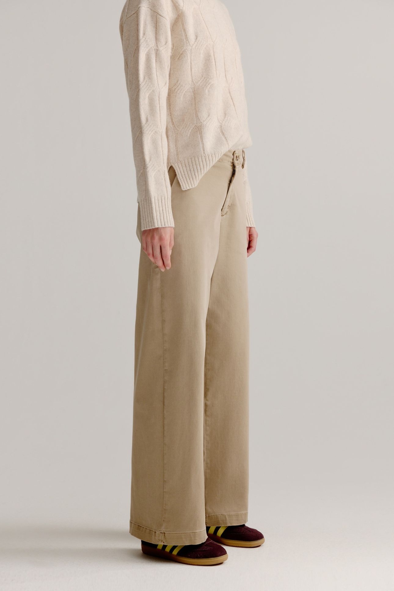 JELMER PANTS LIGHT KHAKI 4