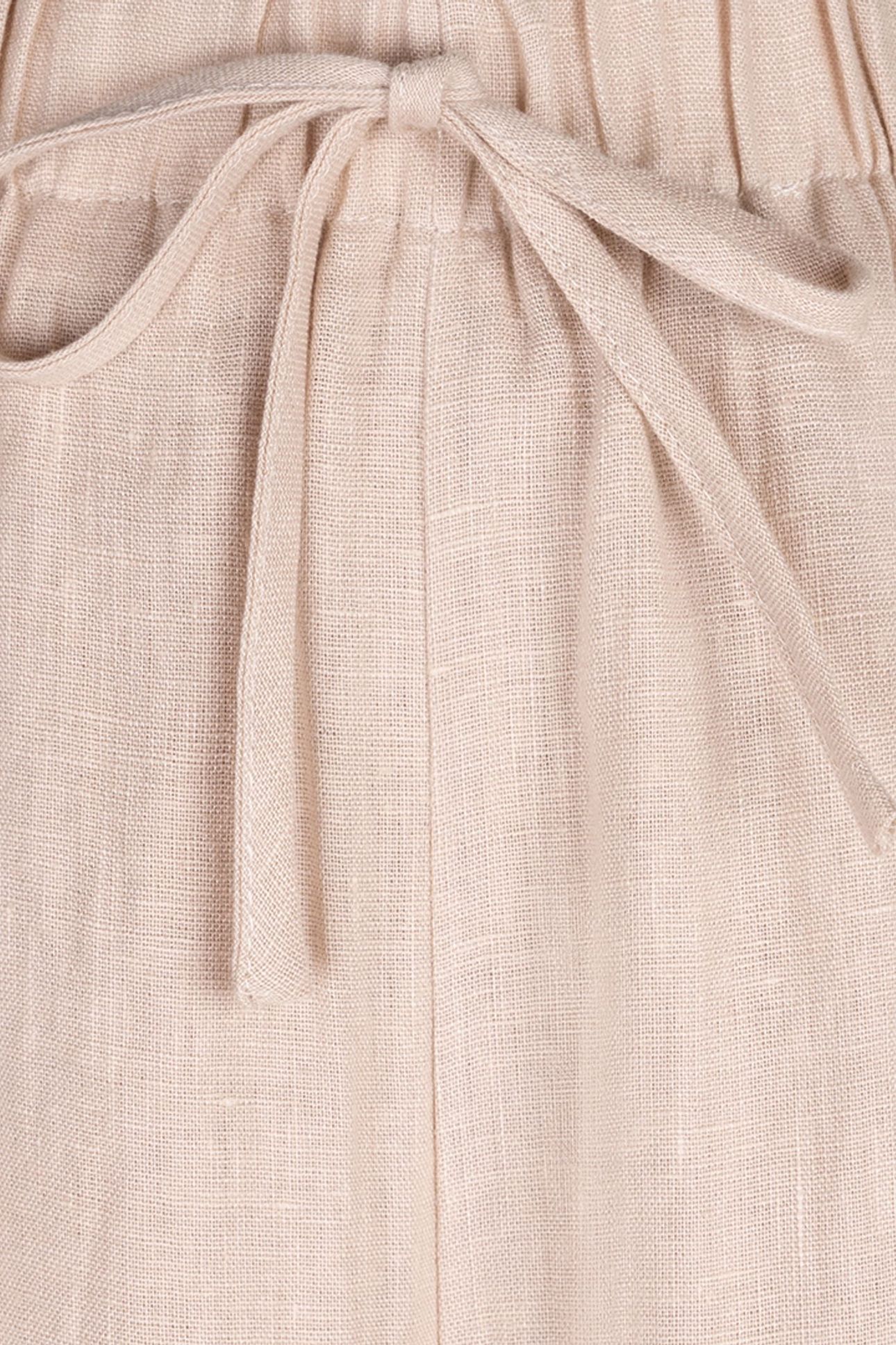 TROUSERS LINEN SAND 6