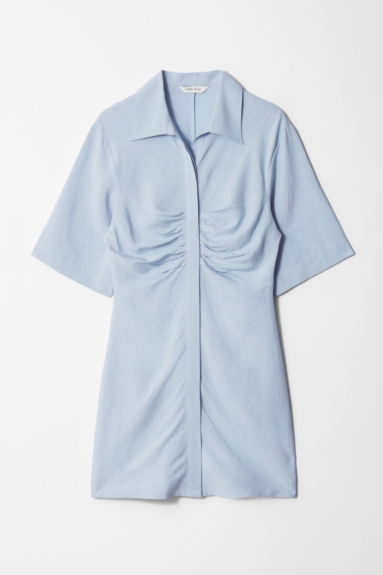 ALLY SHIRT DRESS BLUE 3