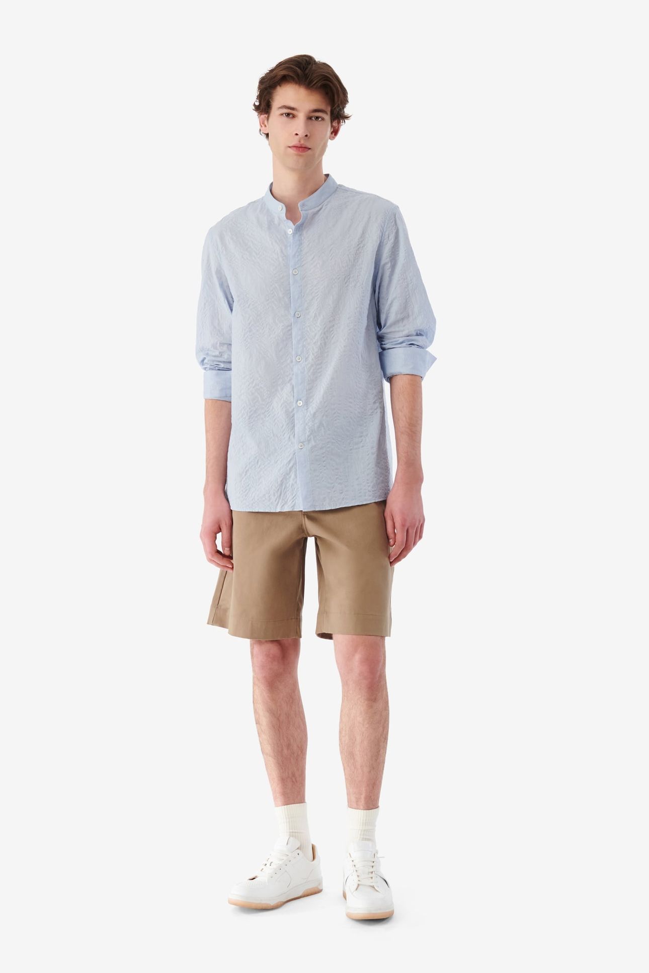 JUNIOR SHORT LIGHT KHAKI 2