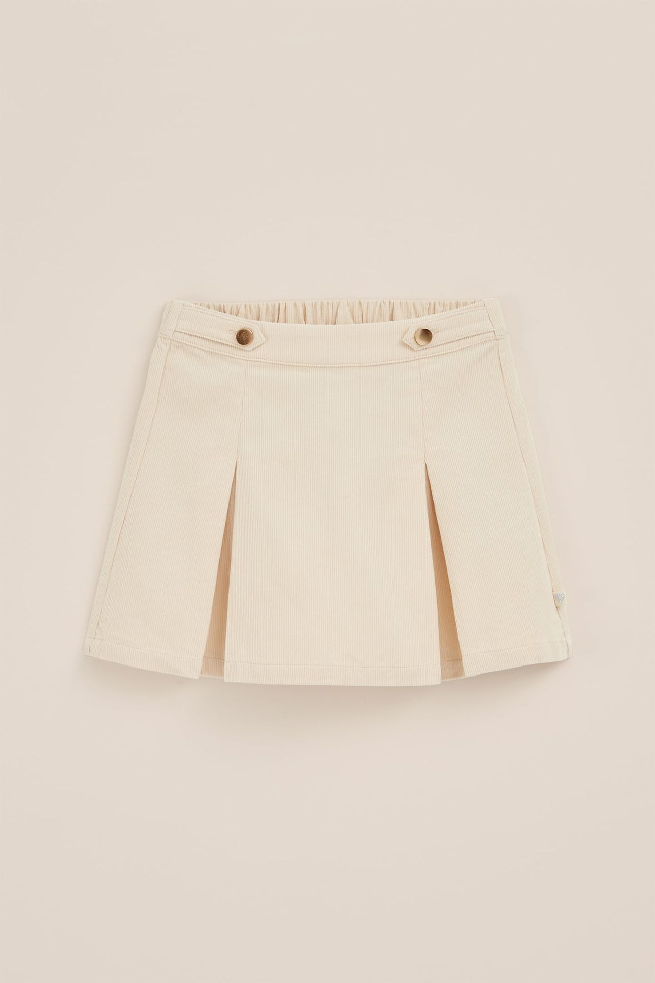 SKIRT MINI LENGTH ECRU 5