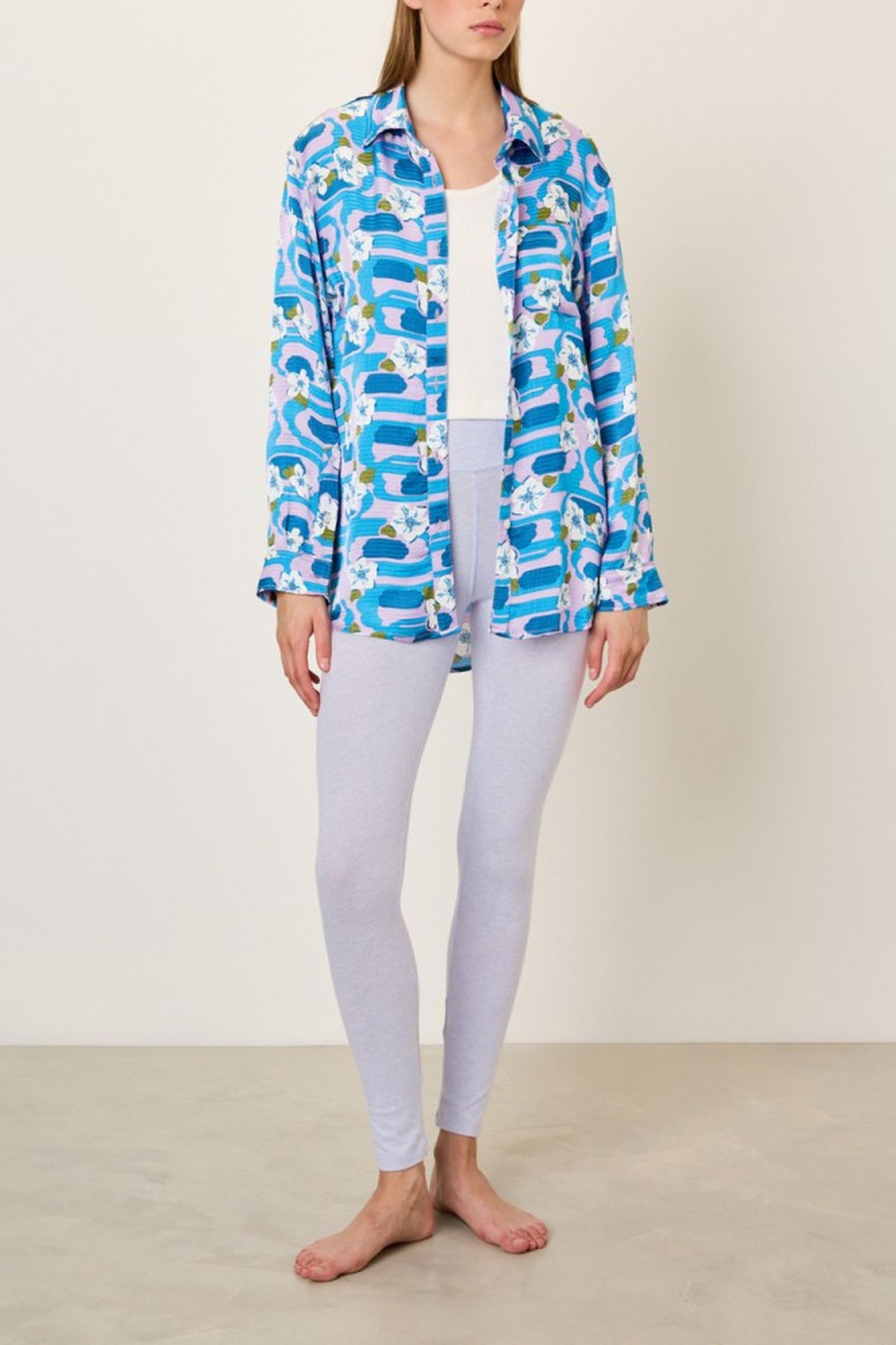 YPAWOOD LEGGINGS LAVANDE CHINE 1