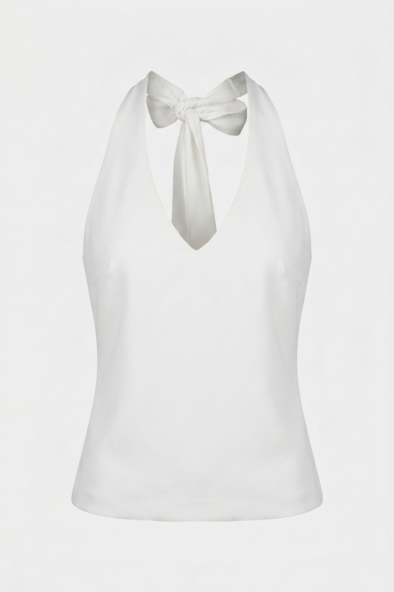 V-NECK TOP WHITE 6