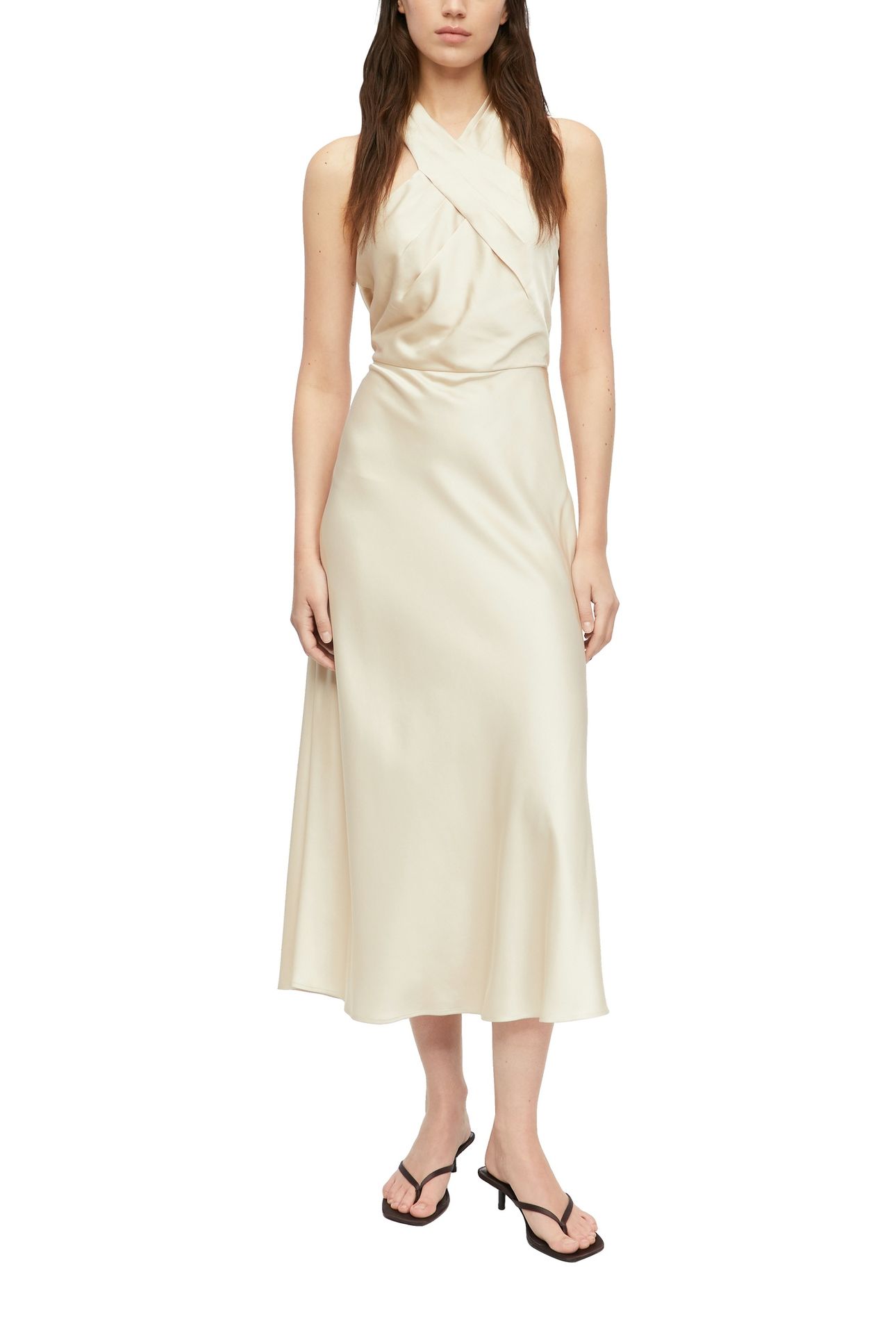 COMMA DRESSES BEIGE 1