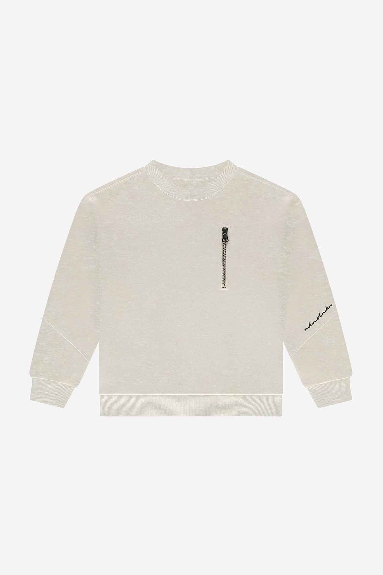 CUTSEAM SWEATSHIRT CREAM MELANGE 2