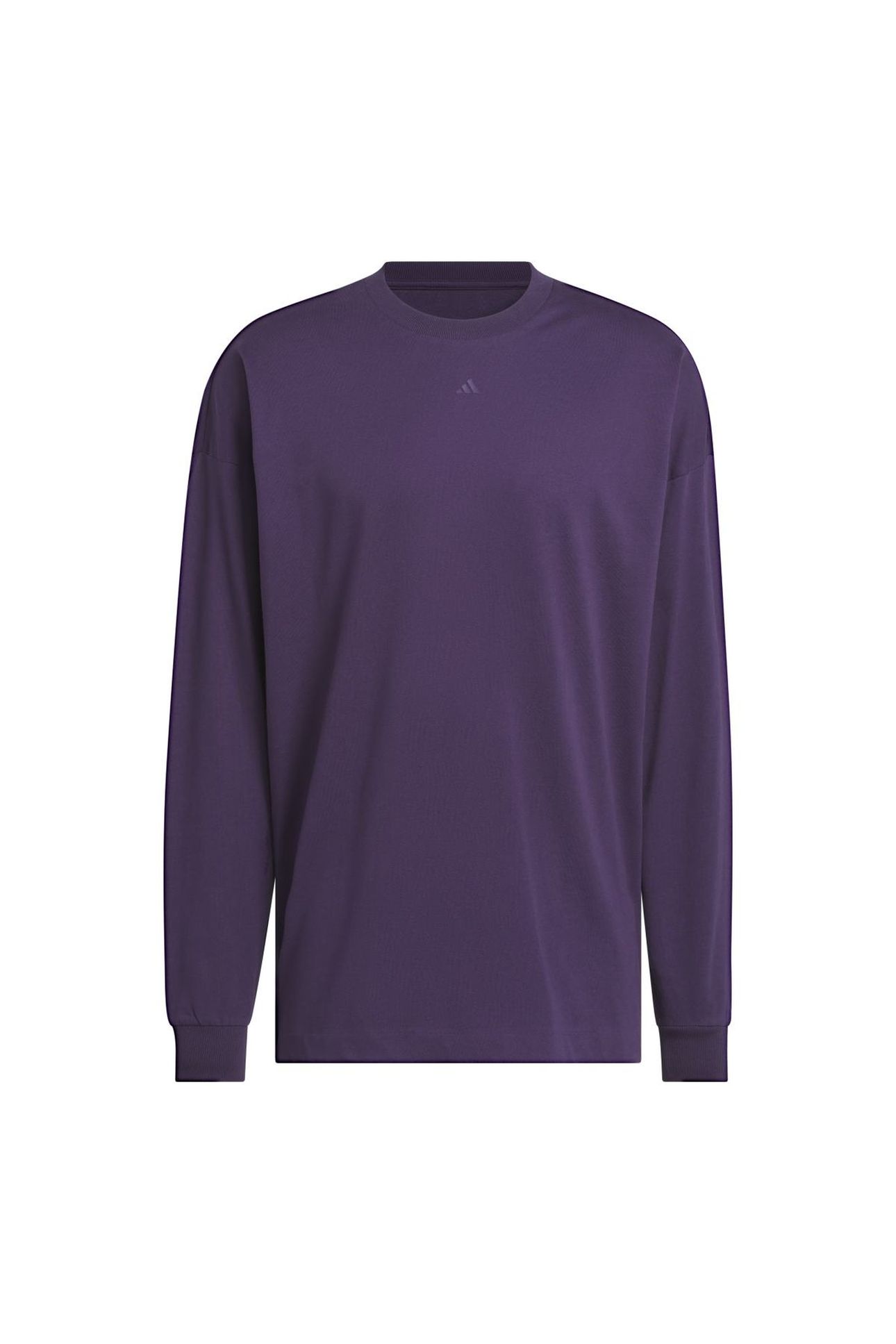 UNISEX PERFORMANCE ADIDAS BASKETBALL LONG SLEEVE TEE AURORA 7