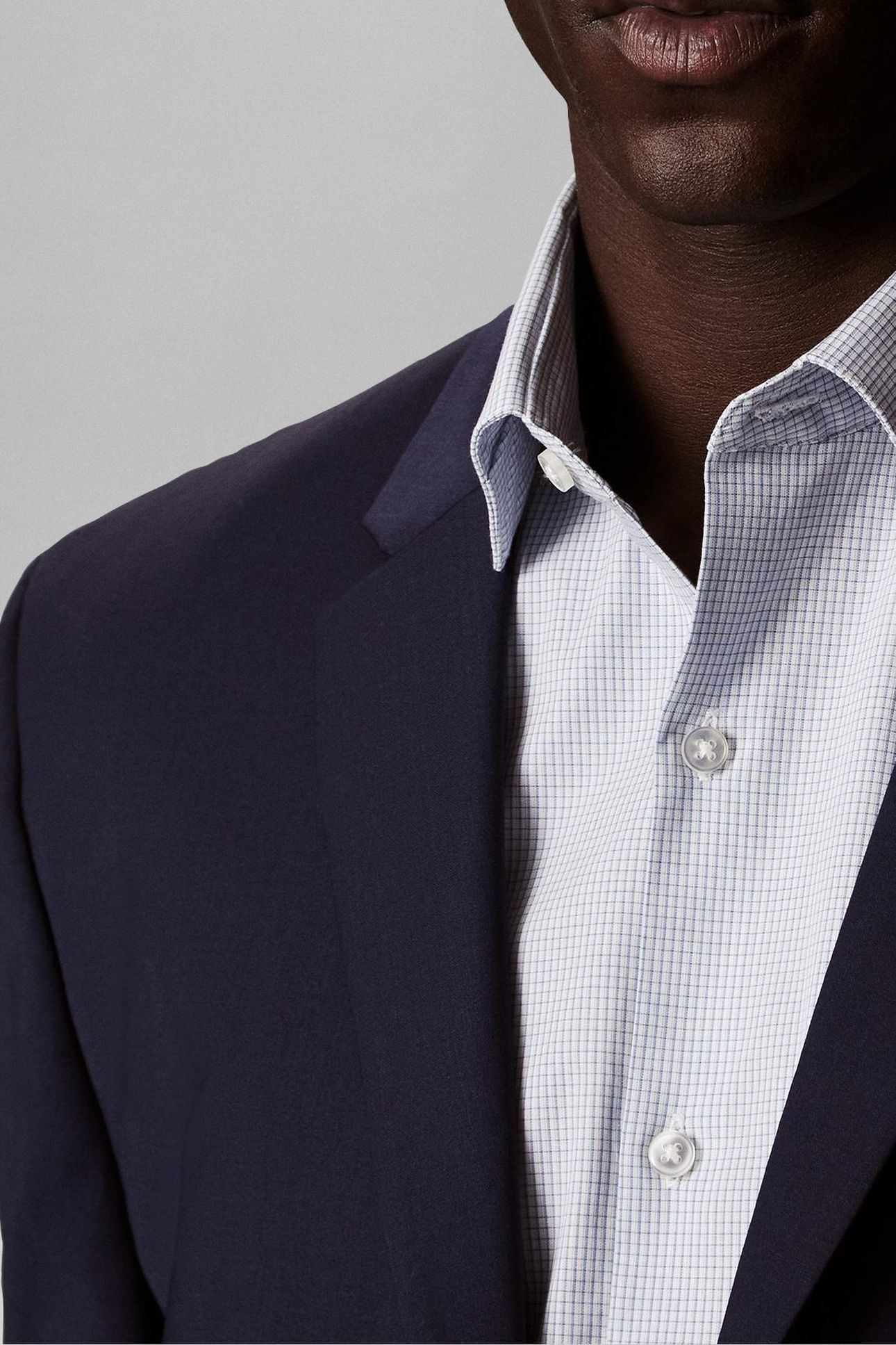SLIM ESSENTIAL POPLIN SHIRT DENIM DAY 6