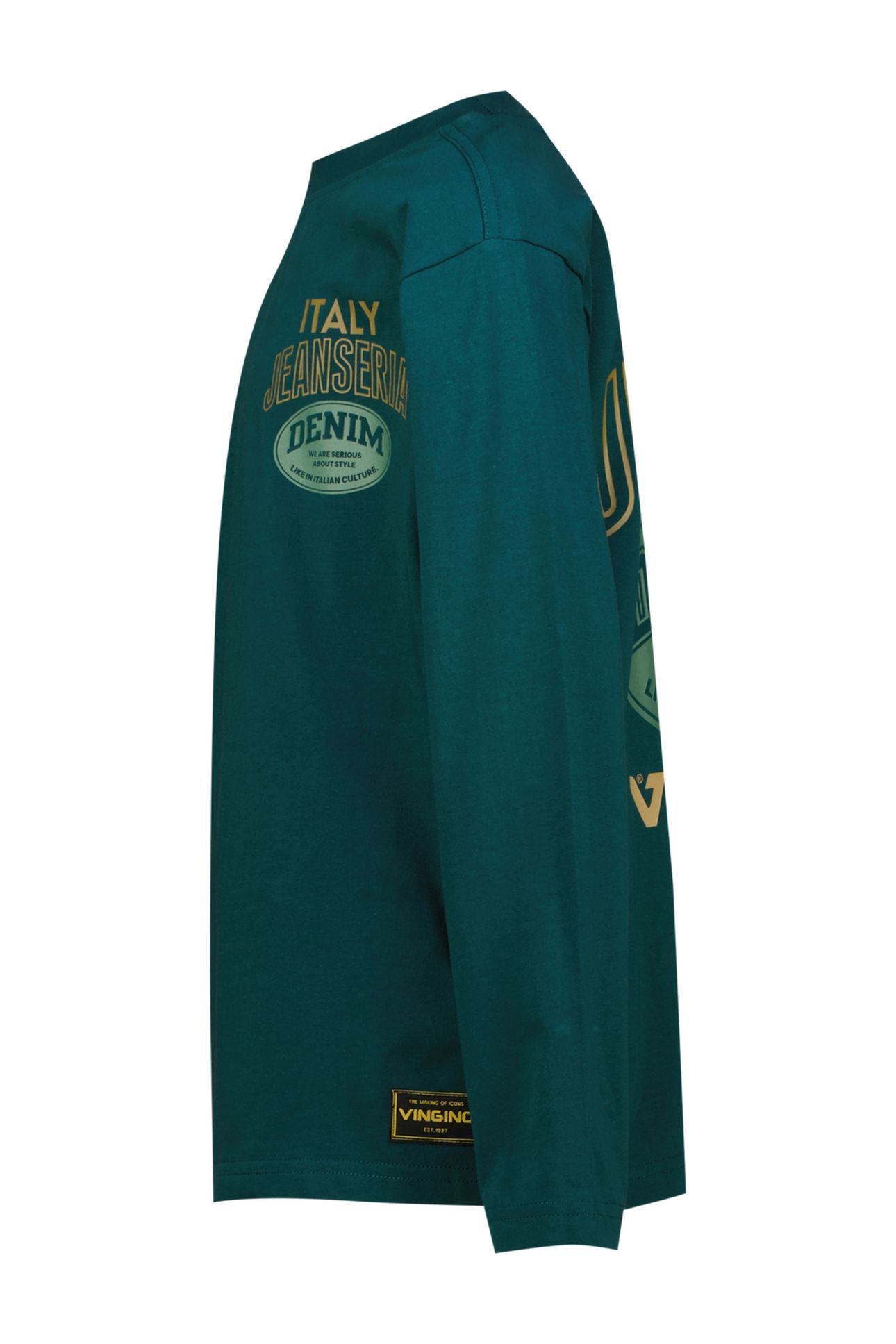 BOYS HETHRU T-SHIRT DARK JUNGLE GREEN 2