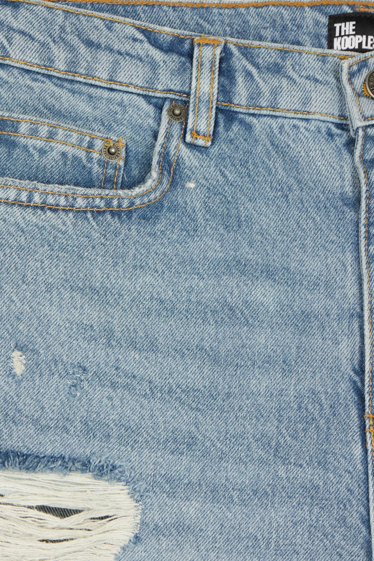 DENIM SHORTS MEDIUM BLUE 7