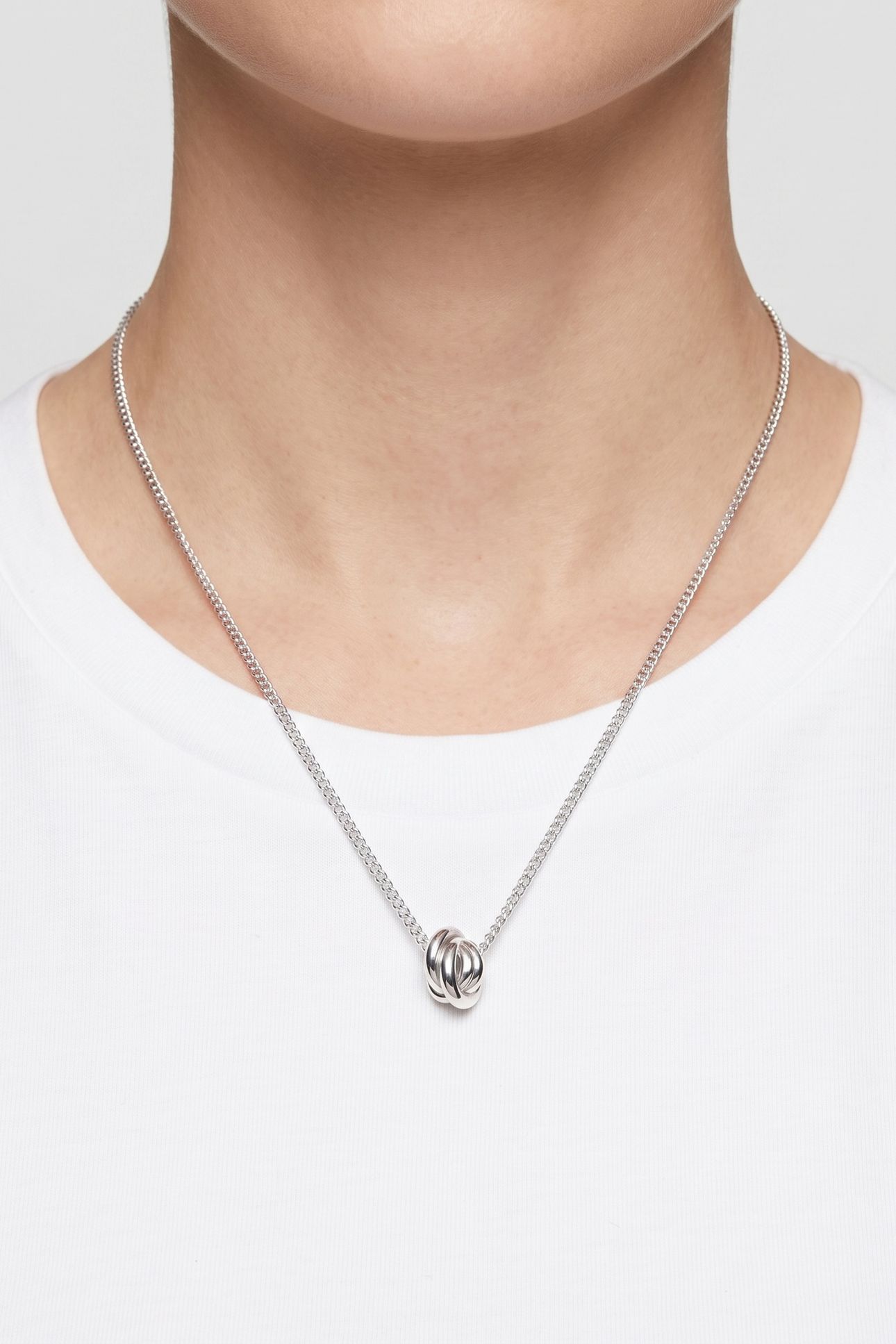 KNOT KETTE SILVER 1