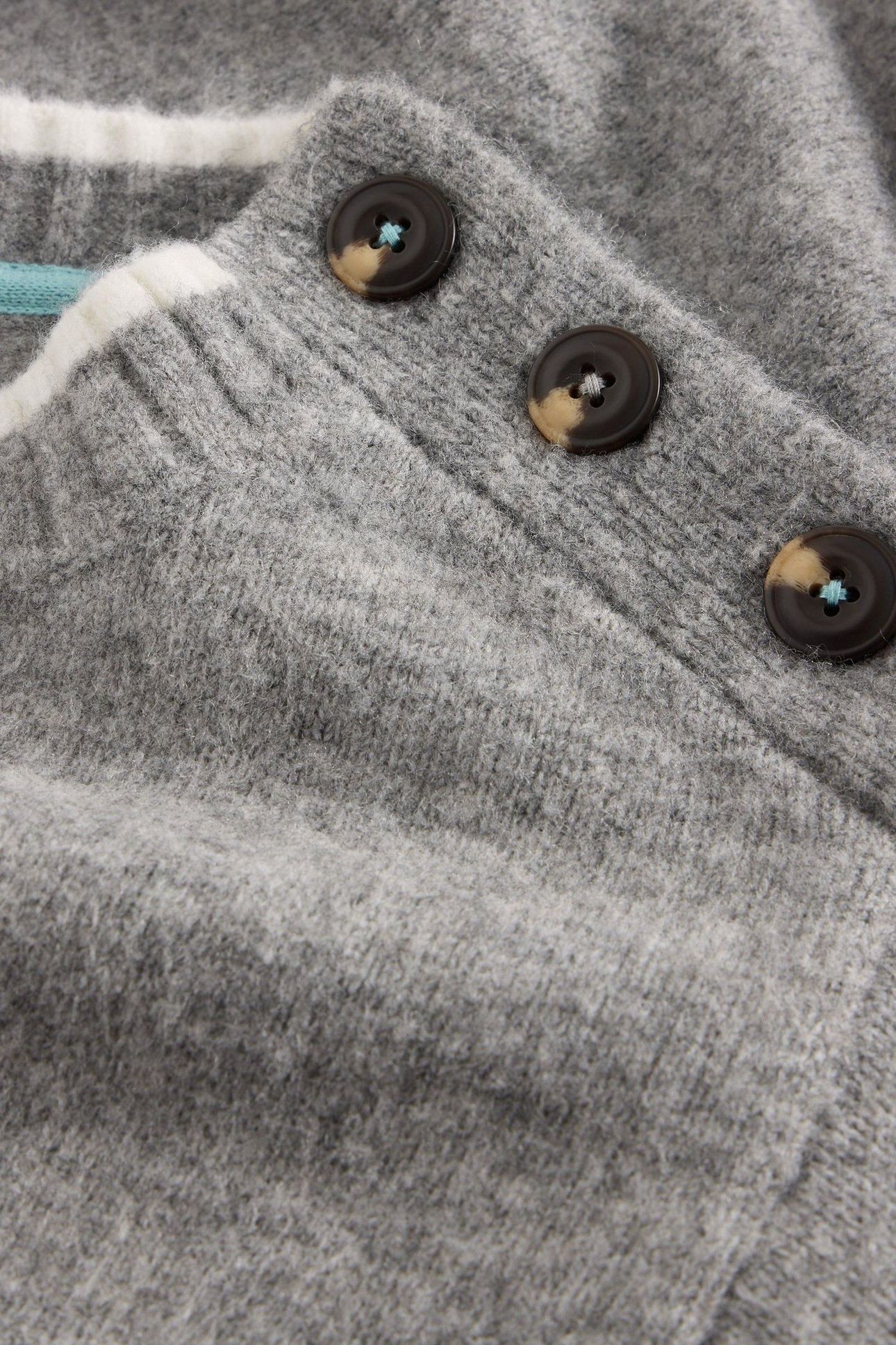 LUCY LONGLINE JUMPER LIGHT GREY 5