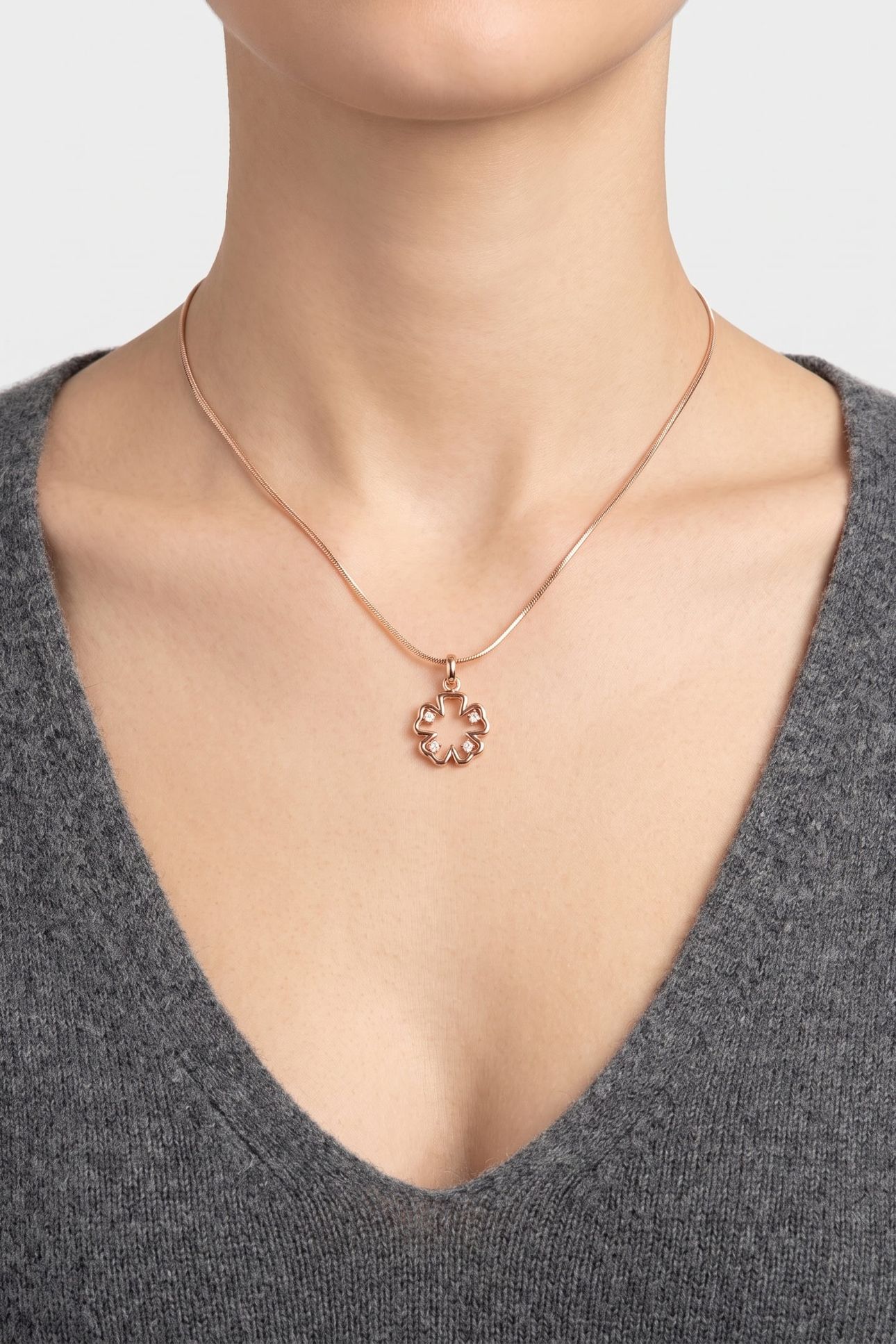 JEWELRY BOX HIBISCUS SET ROSEGOLD 2