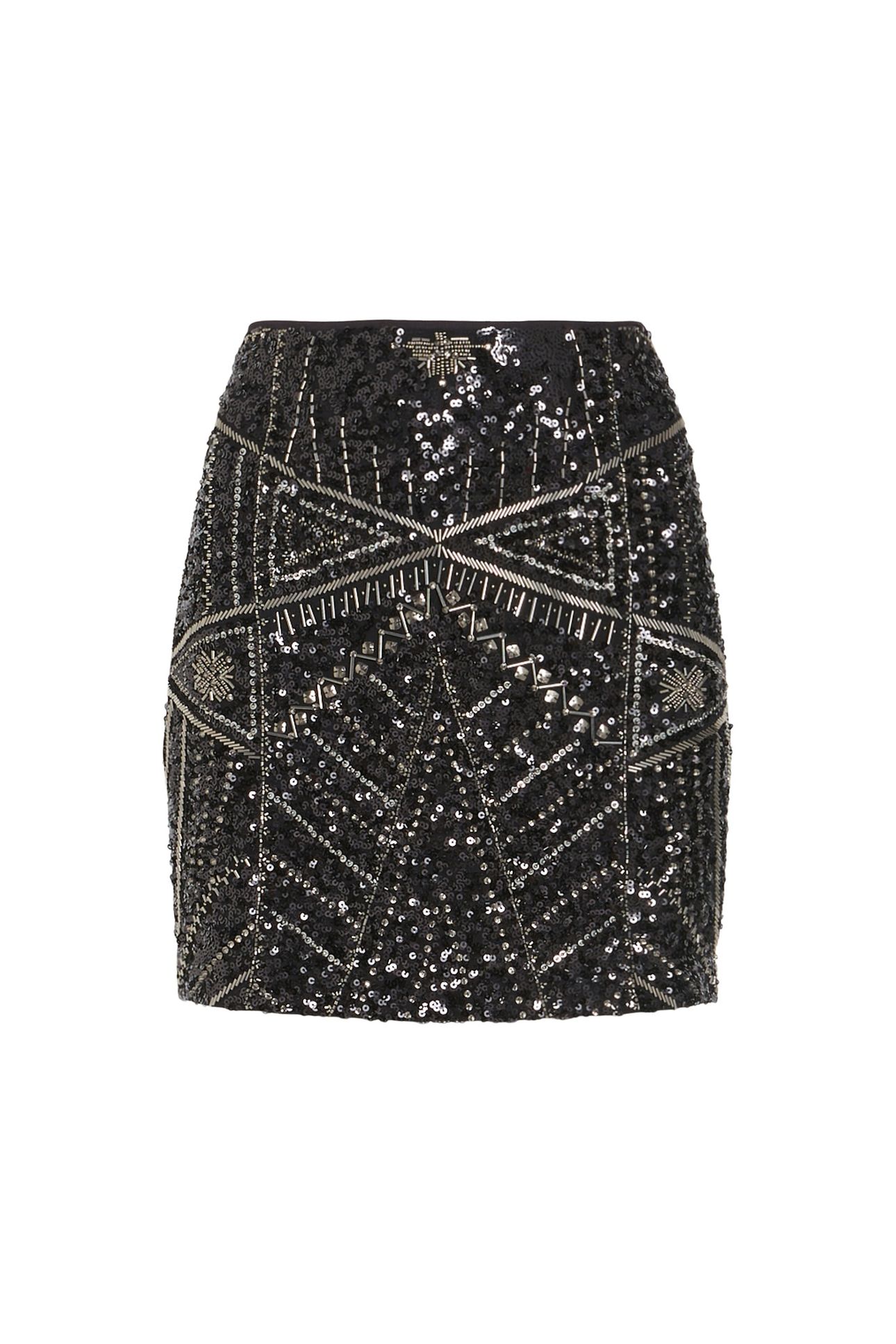 JAMILIA EMB SKIRT BLACK 3