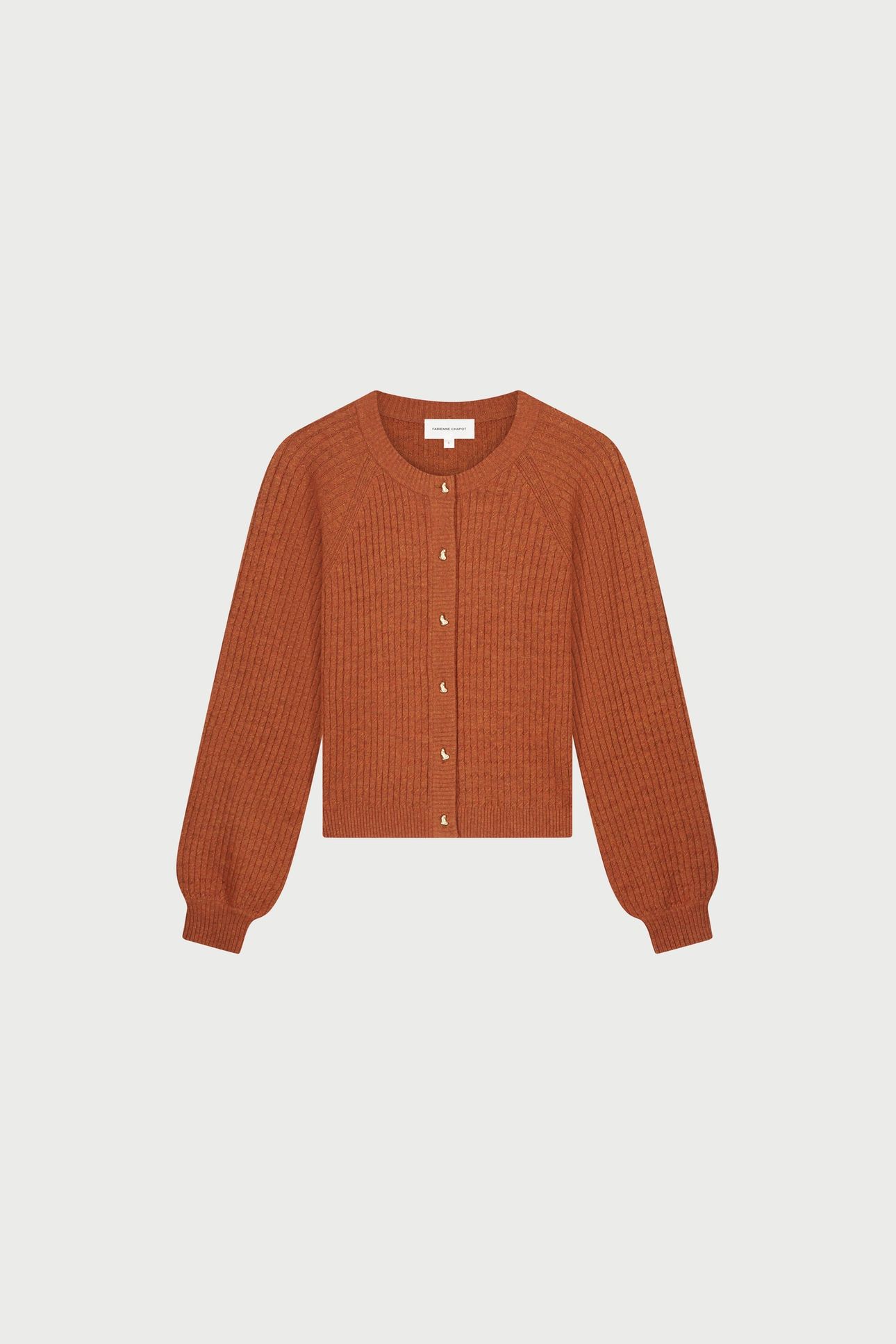 CHARLOTTA CARDIGAN BURNT SUGAR 4