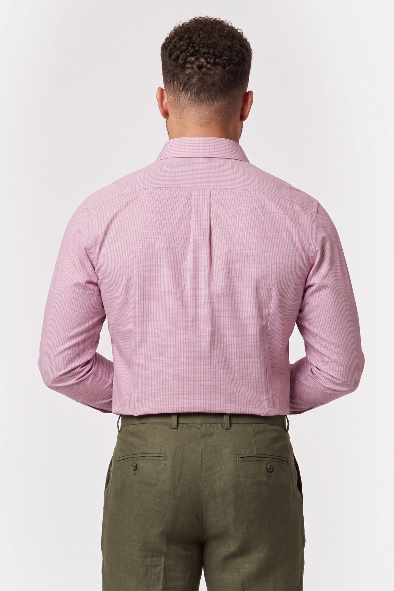 SLIM ESSENTIAL POPLIN SHIRT RED BRICK 2
