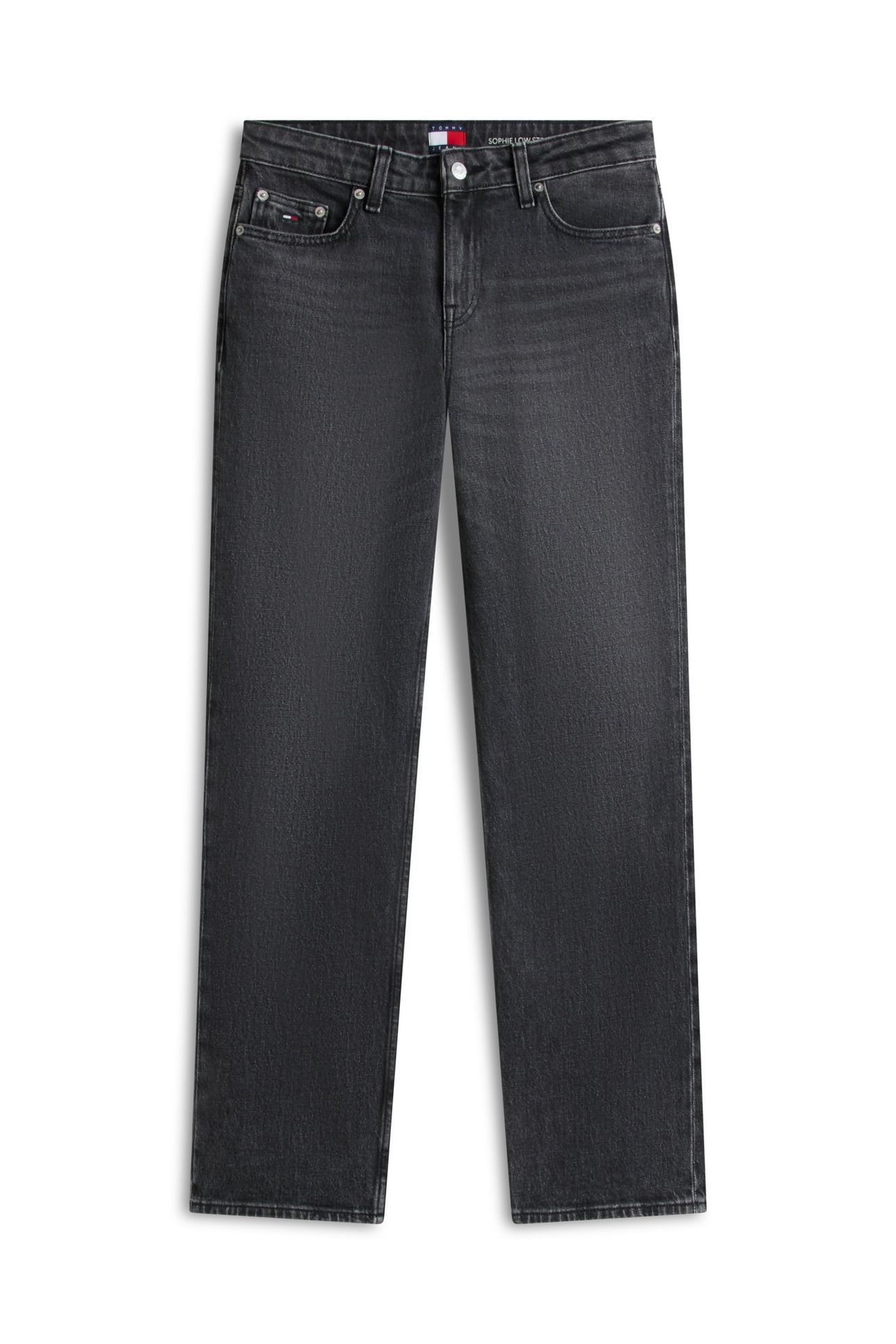 SOPHIE LOW WAIST STRAIGHT DENIM BLACK 4