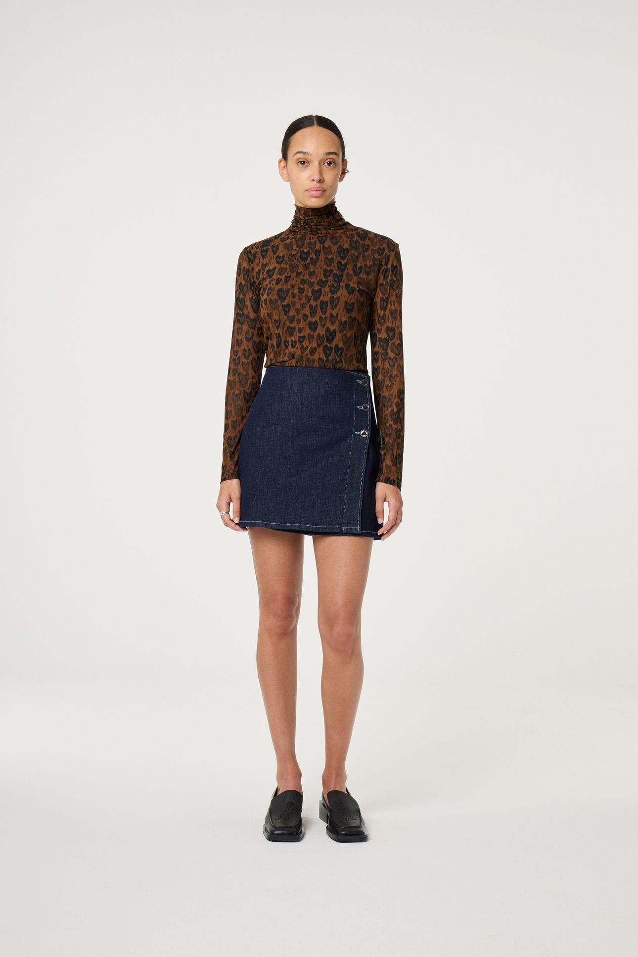 CARA SKIRT RINSED 1