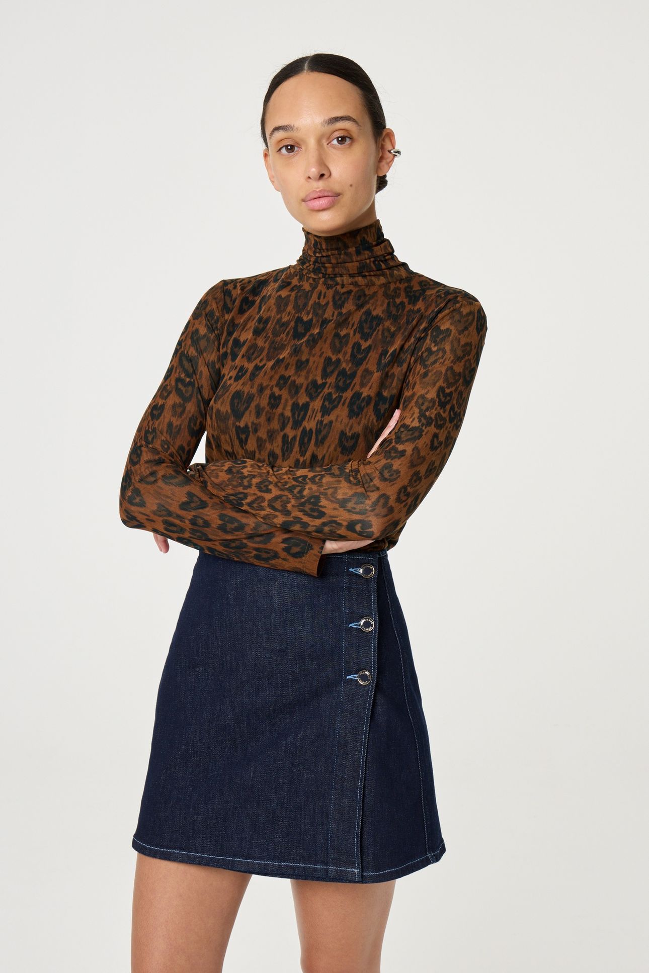 CARA SKIRT RINSED 2