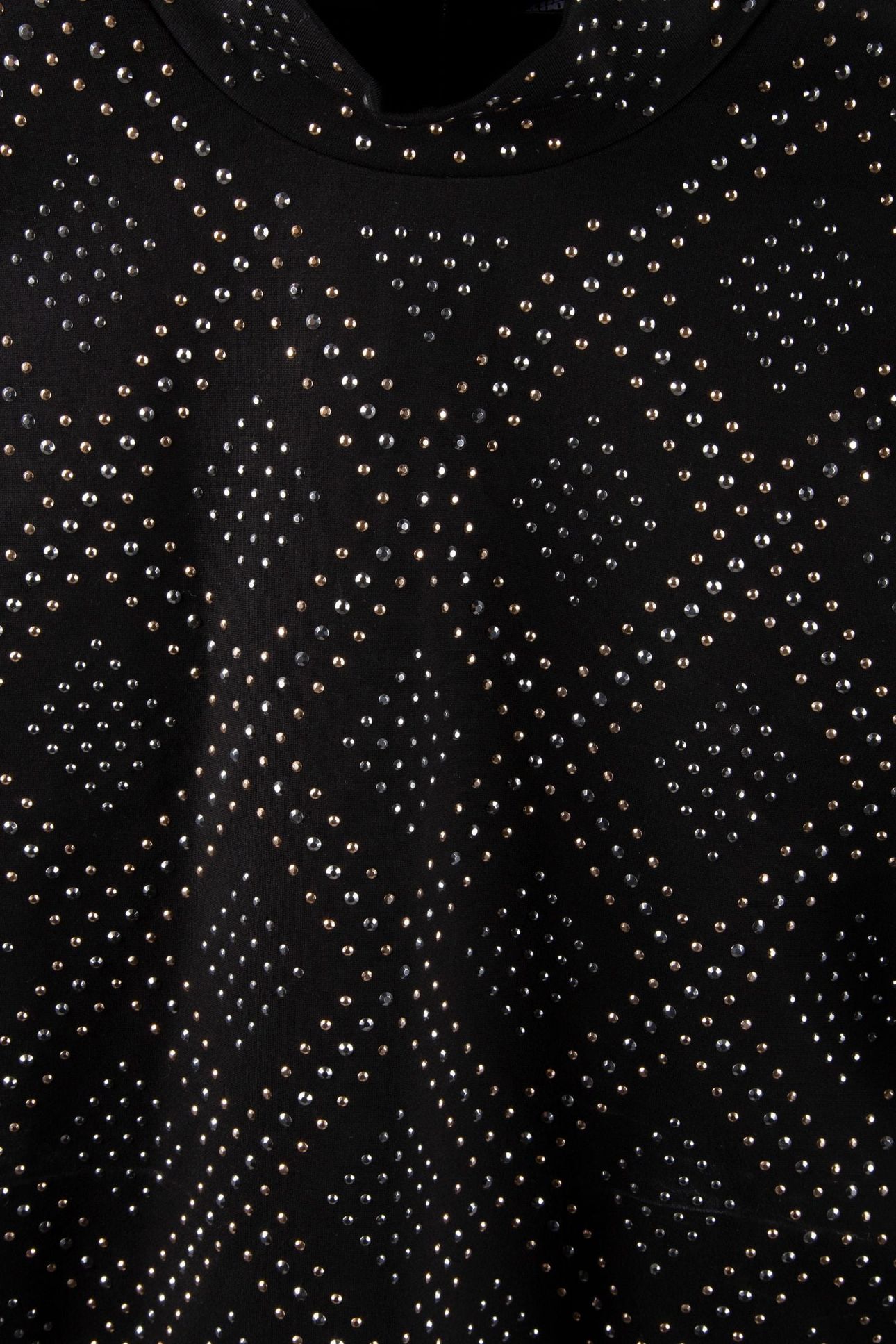 T-SHIRT ML DIAMOND DOTS BLACK 4