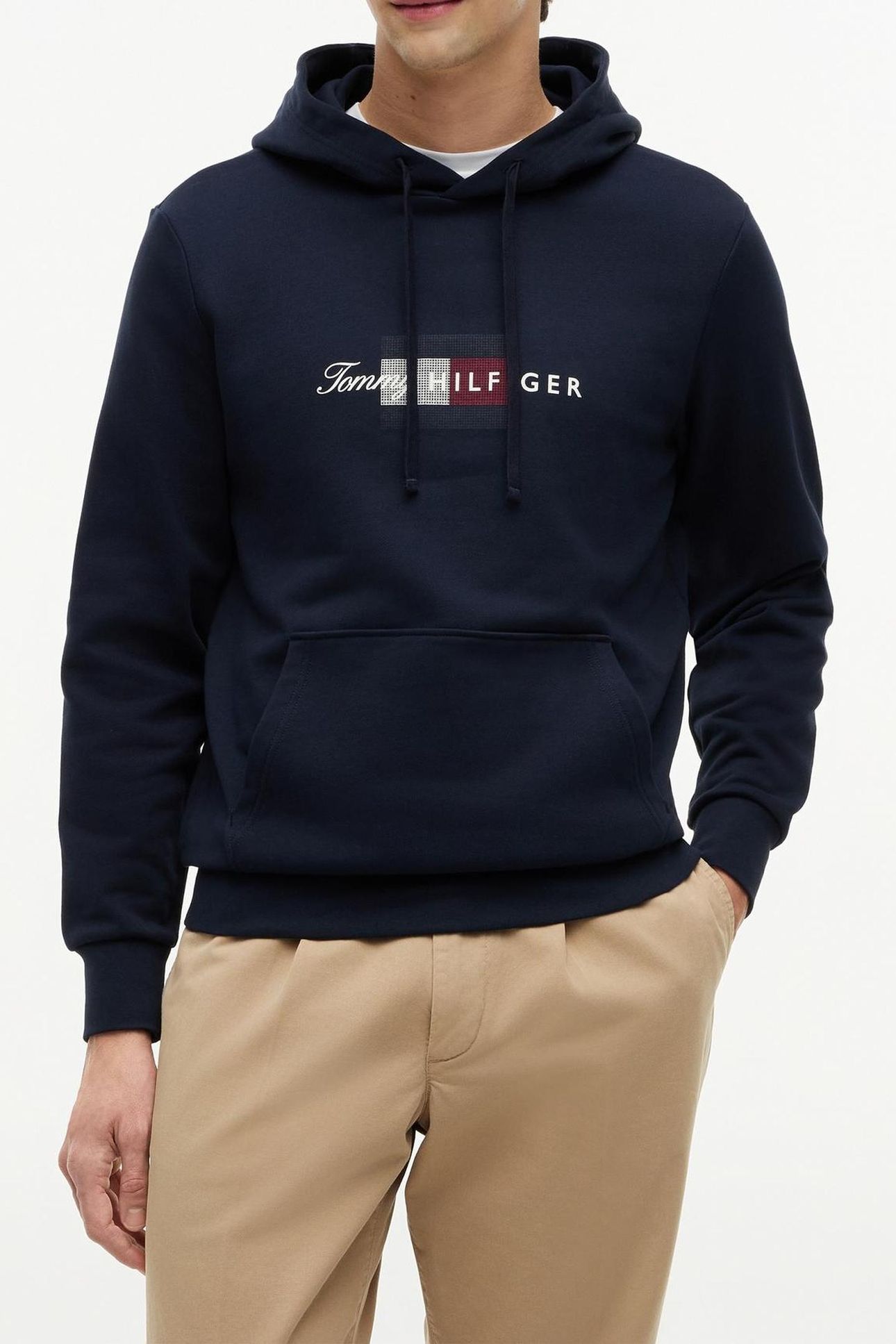 SCRIPT FLAG HOODIE DESERT SKY 1