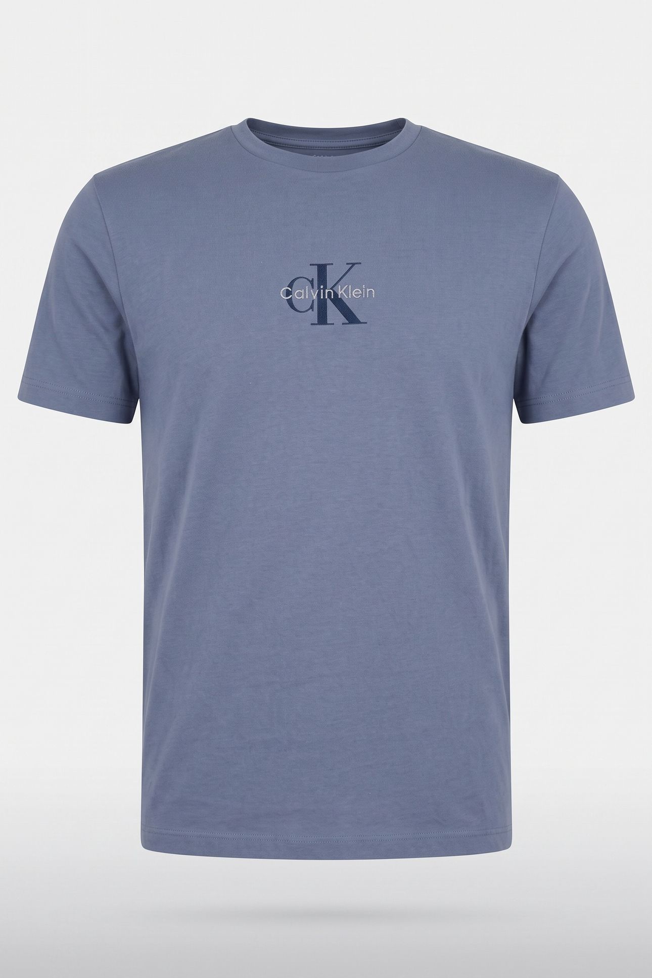 SS 30S MICRO MONOGRAM TEE DUSTY SAILOR BLUE 3