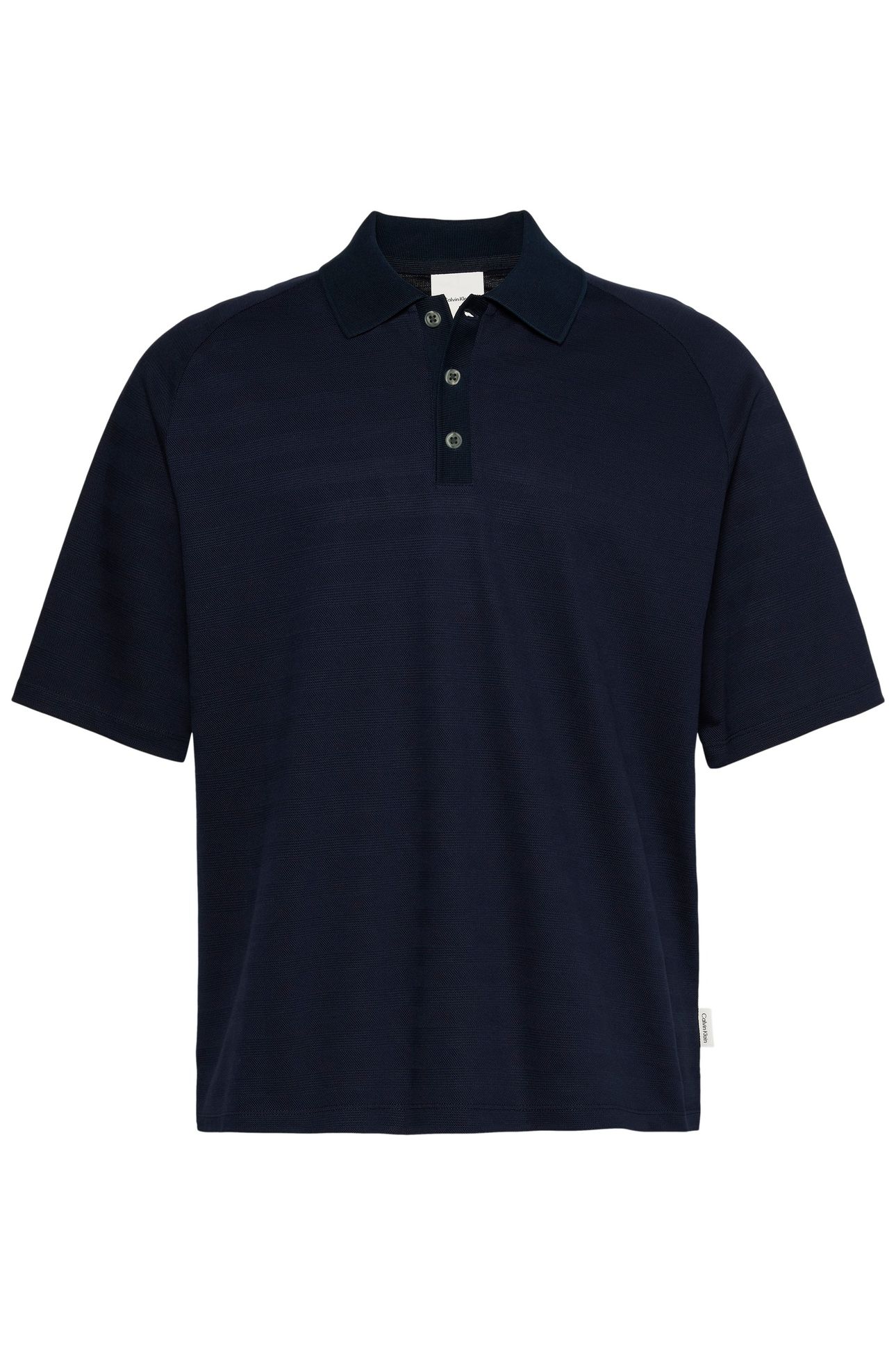 SS EASY BAR JACQUARD POLO DARK SAPPHIRE 5
